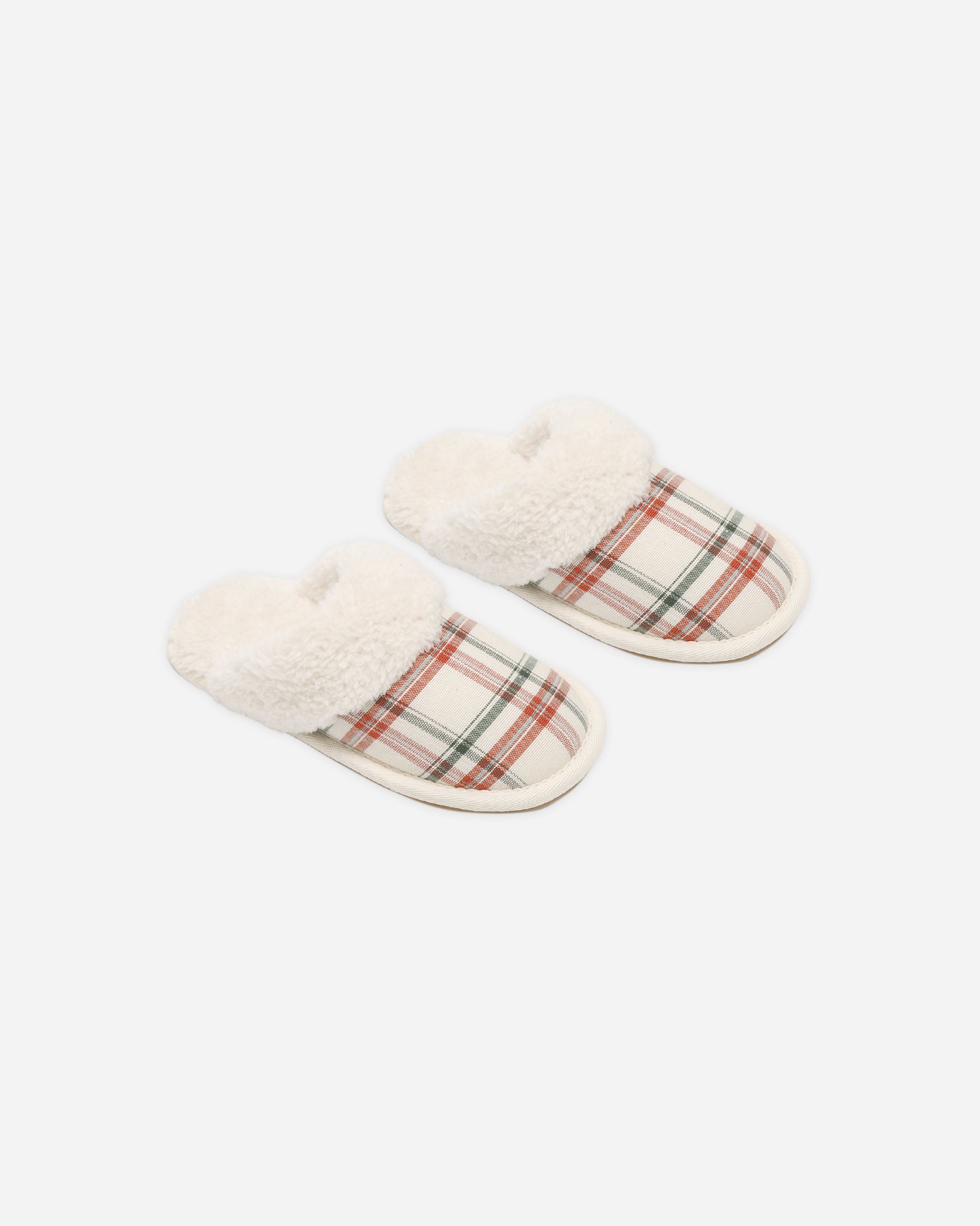 Slippers || Holiday Flannel - Rylee + Cru | Kids Clothes | Trendy Baby Clothes | Modern Infant Outfits |