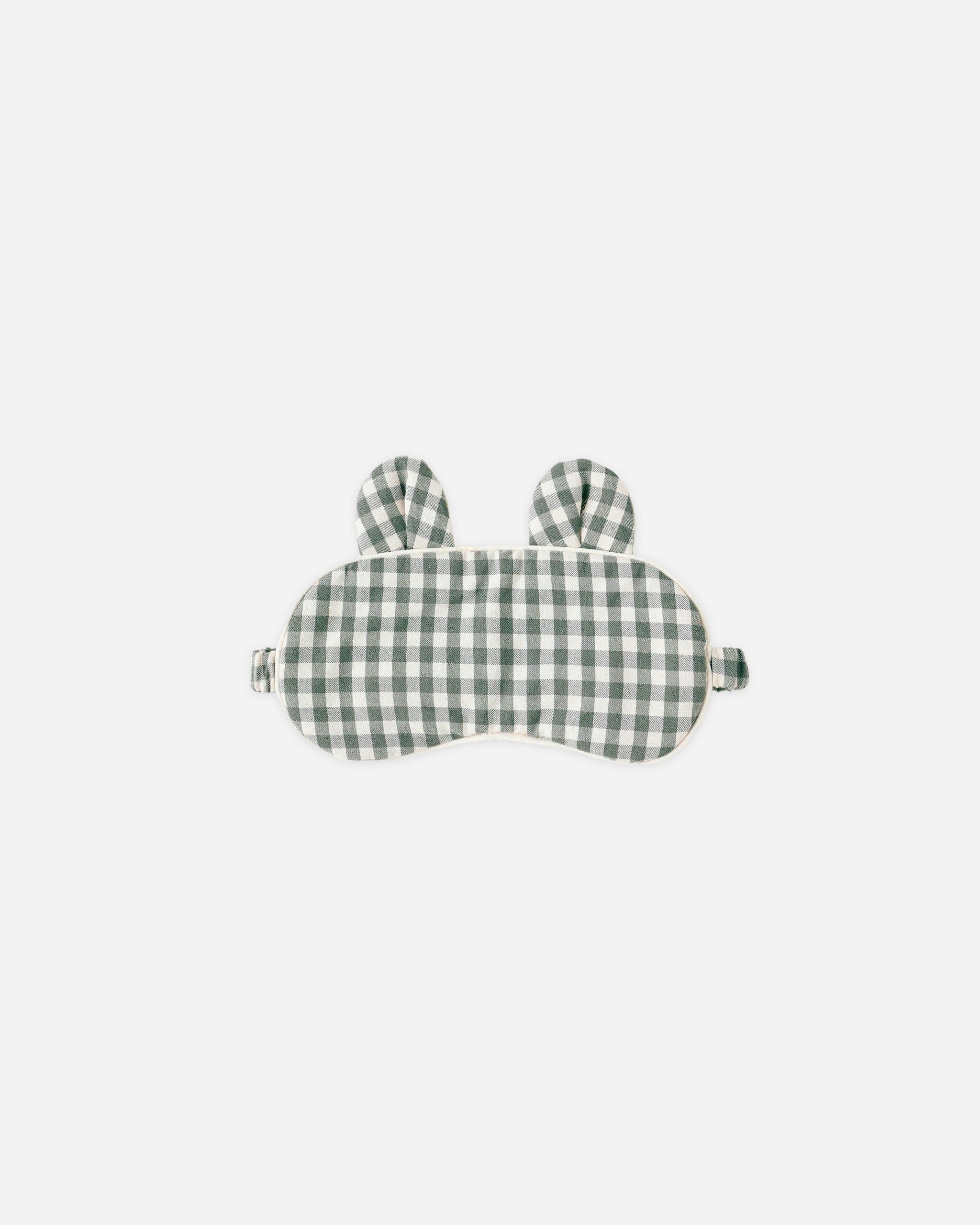 Sleep Mask || Evergreen Gingham - Rylee + Cru | Kids Clothes | Trendy Baby Clothes | Modern Infant Outfits |