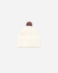 Pom Shearling Beanie Natural - Rylee + Cru | Kids Clothes | Trendy Baby Clothes | Modern Infant Outfits |