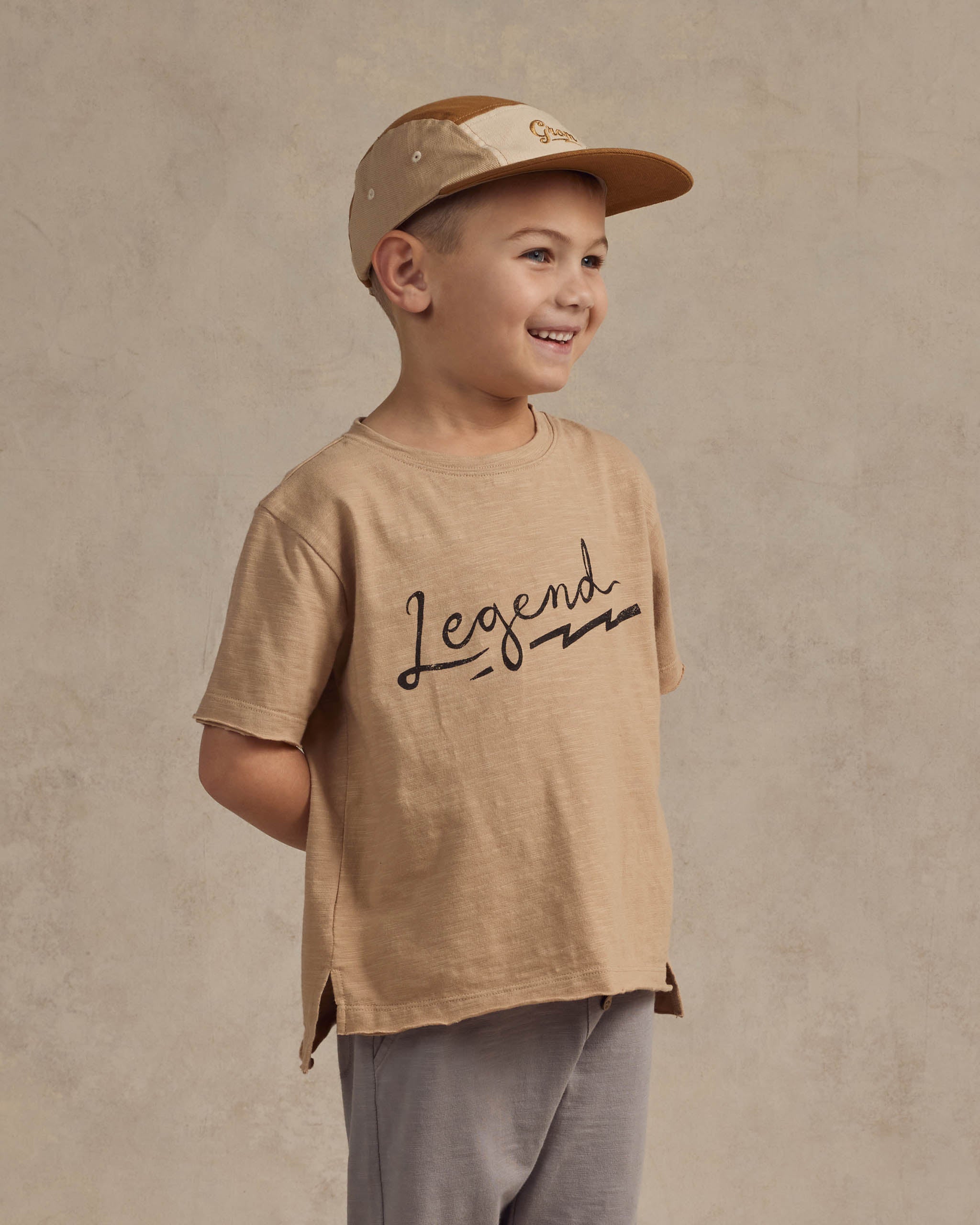 Raw Edge Tee || Legend - Rylee + Cru | Kids Clothes | Trendy Baby Clothes | Modern Infant Outfits |
