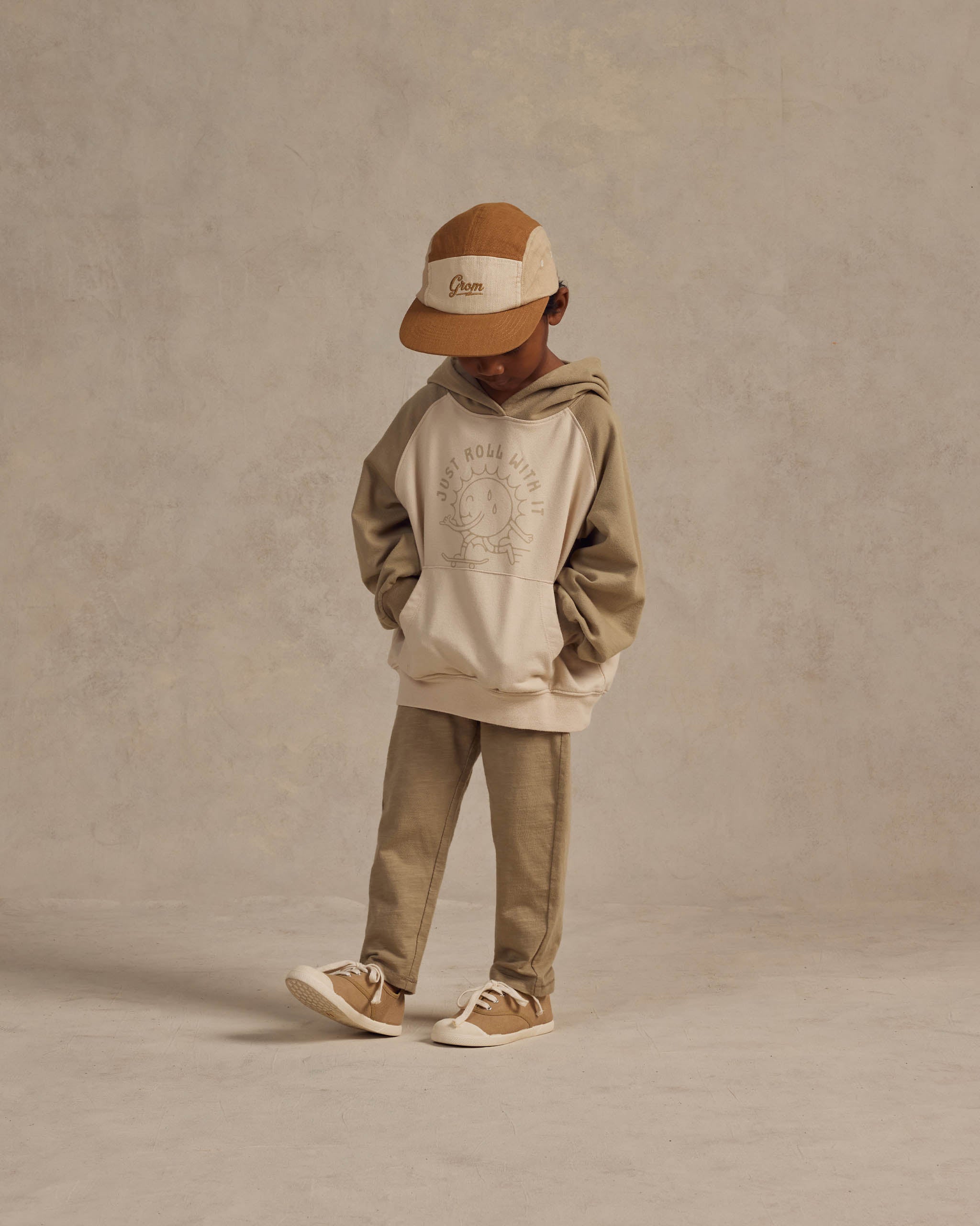 Skater Hat || Brass - Rylee + Cru | Kids Clothes | Trendy Baby Clothes | Modern Infant Outfits |