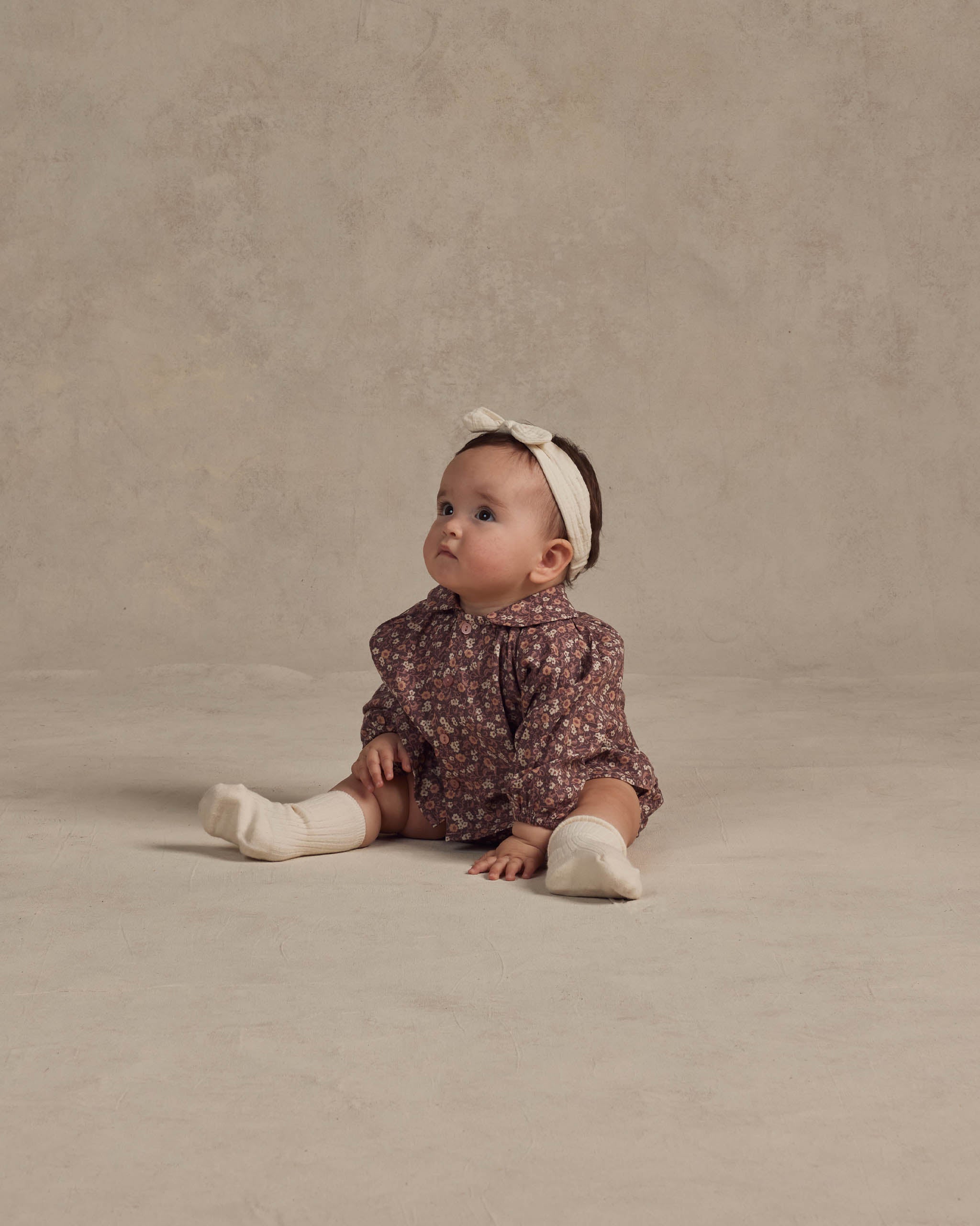 Nellie Set || Plum Floral - Rylee + Cru | Kids Clothes | Trendy Baby Clothes | Modern Infant Outfits |