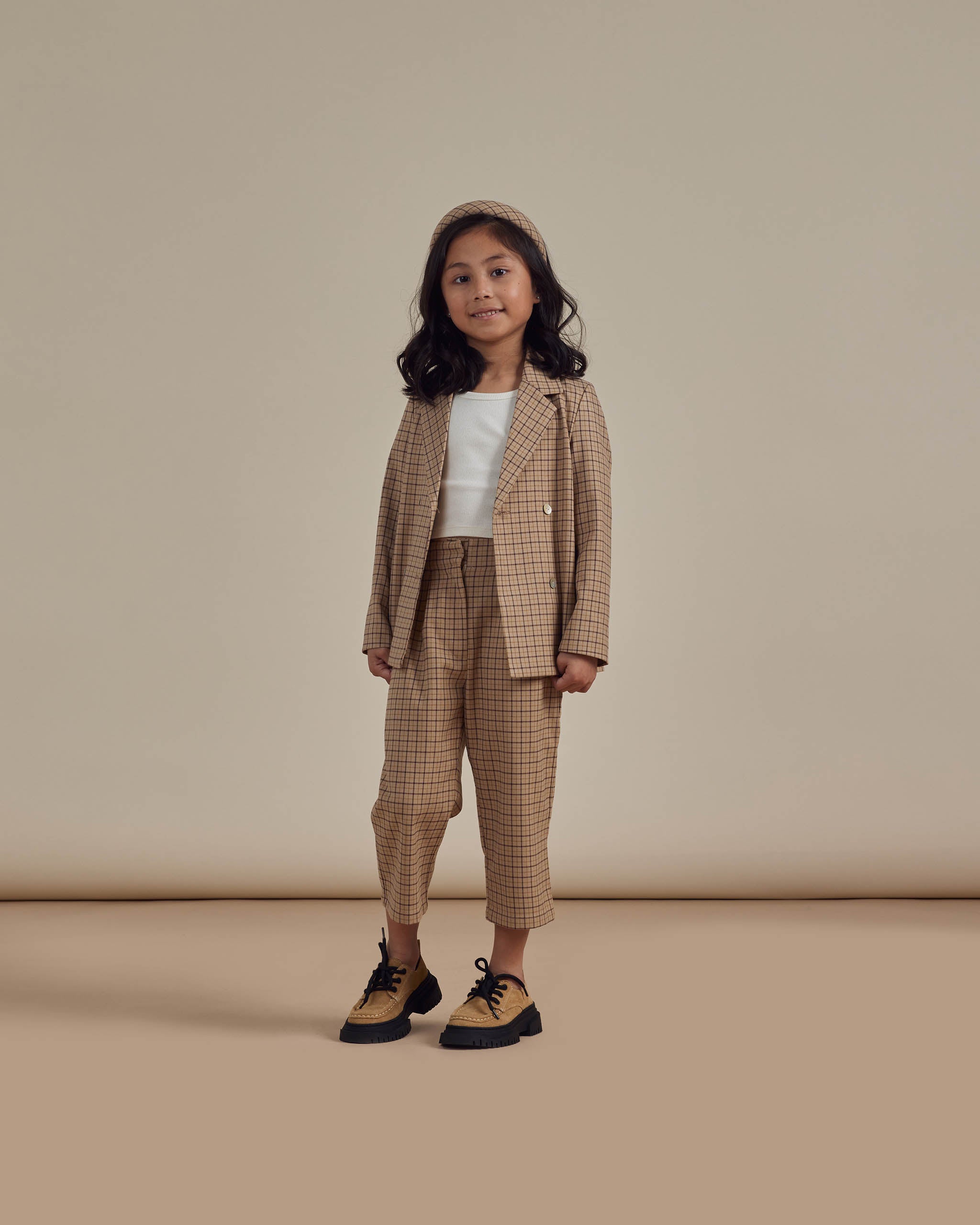 Brooklyn Trouser || Autumn Plaid - Rylee + Cru | Kids Clothes | Trendy Baby Clothes | Modern Infant Outfits |