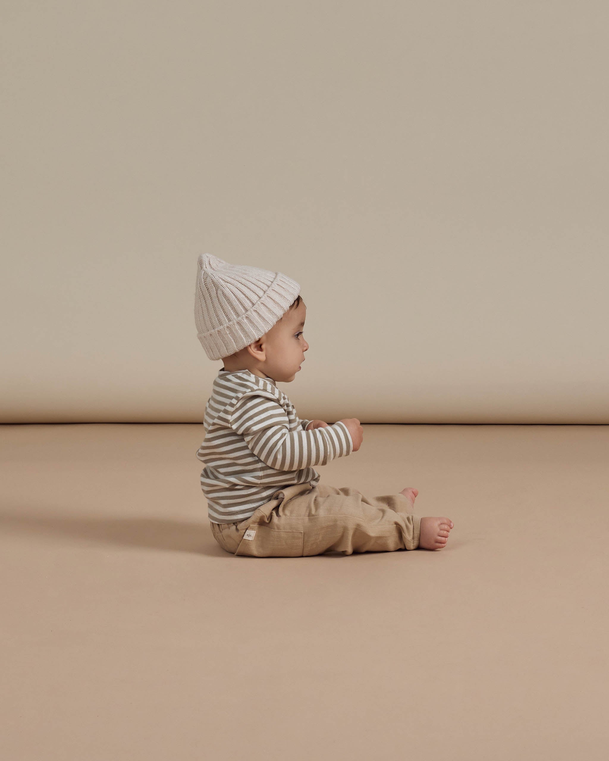 Otis Pant || Sand - Rylee + Cru | Kids Clothes | Trendy Baby Clothes | Modern Infant Outfits |