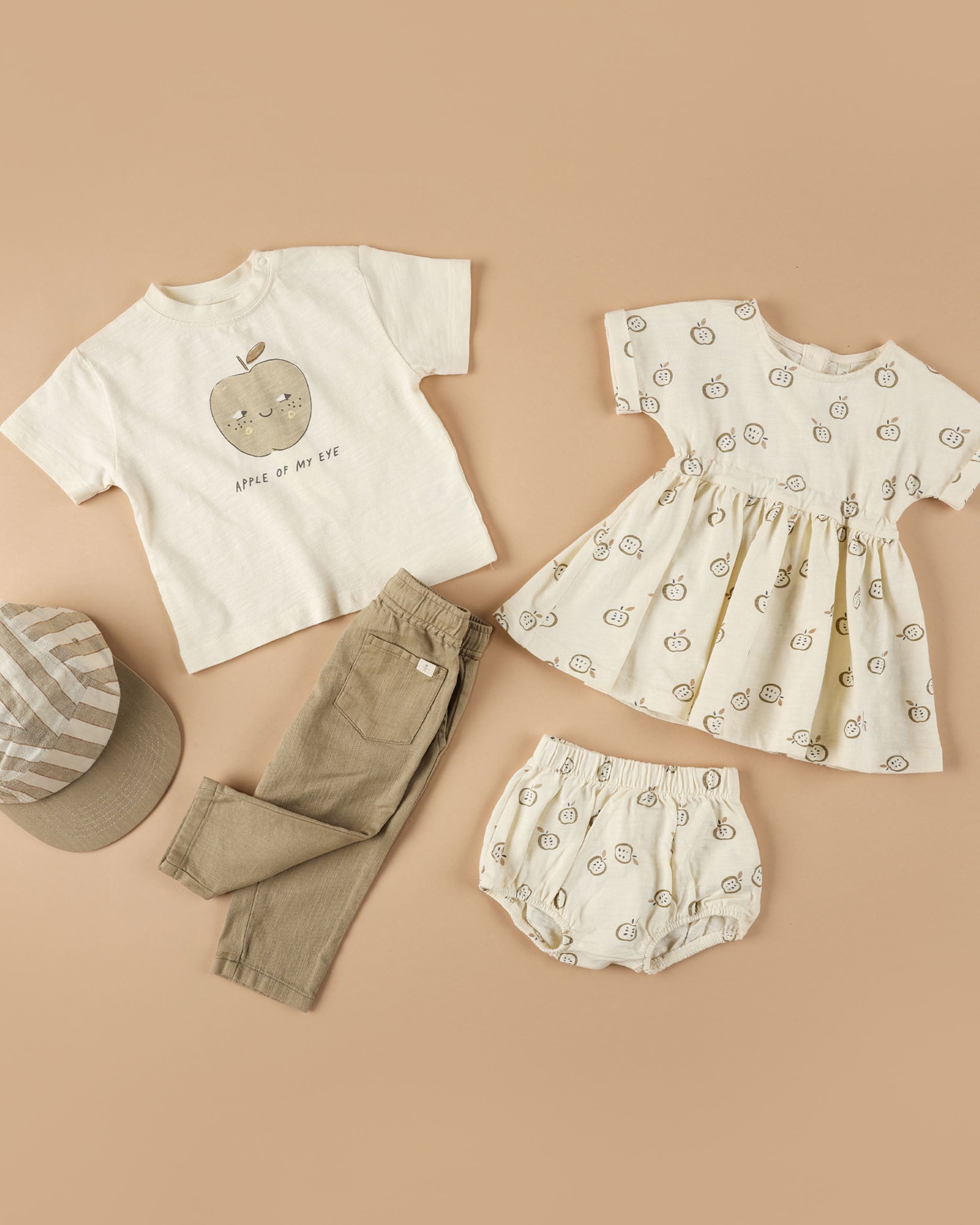 Relaxed Tee || Apple - Rylee + Cru | Kids Clothes | Trendy Baby Clothes | Modern Infant Outfits |