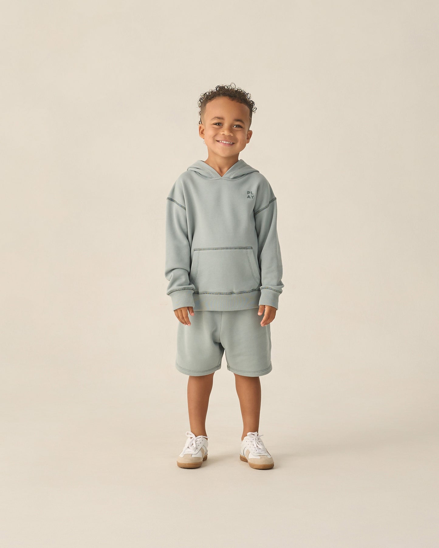 Coast Hoodie Sea Green - Rylee + Cru | Kids Clothes | Trendy Baby Clothes | Modern Infant Outfits |