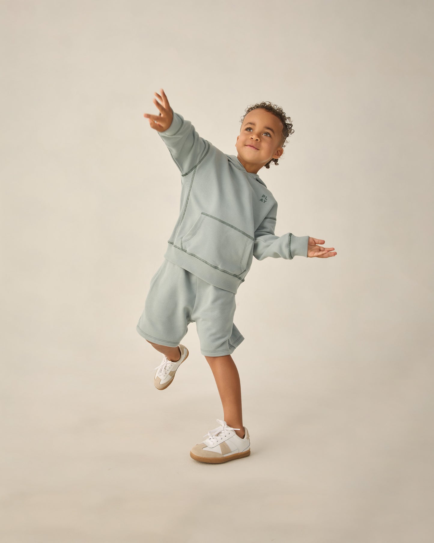 Coast Hoodie Sea Green - Rylee + Cru | Kids Clothes | Trendy Baby Clothes | Modern Infant Outfits |