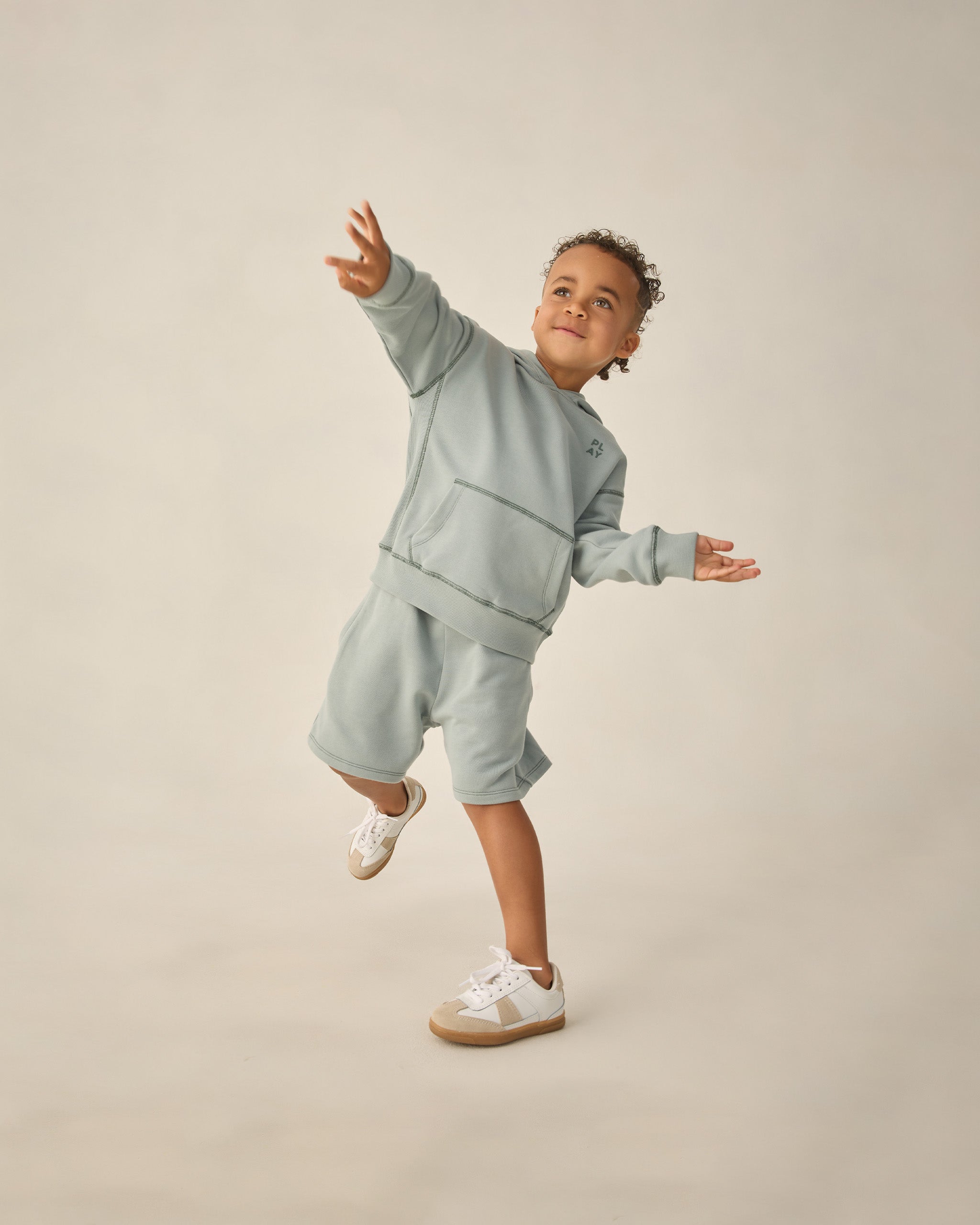 Coast Hoodie Sea Green - Rylee + Cru | Kids Clothes | Trendy Baby Clothes | Modern Infant Outfits |