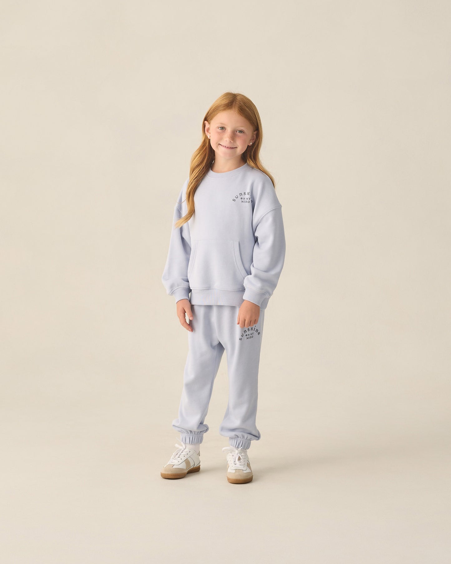Sweatpant Periwinkle - Rylee + Cru | Kids Clothes | Trendy Baby Clothes | Modern Infant Outfits |