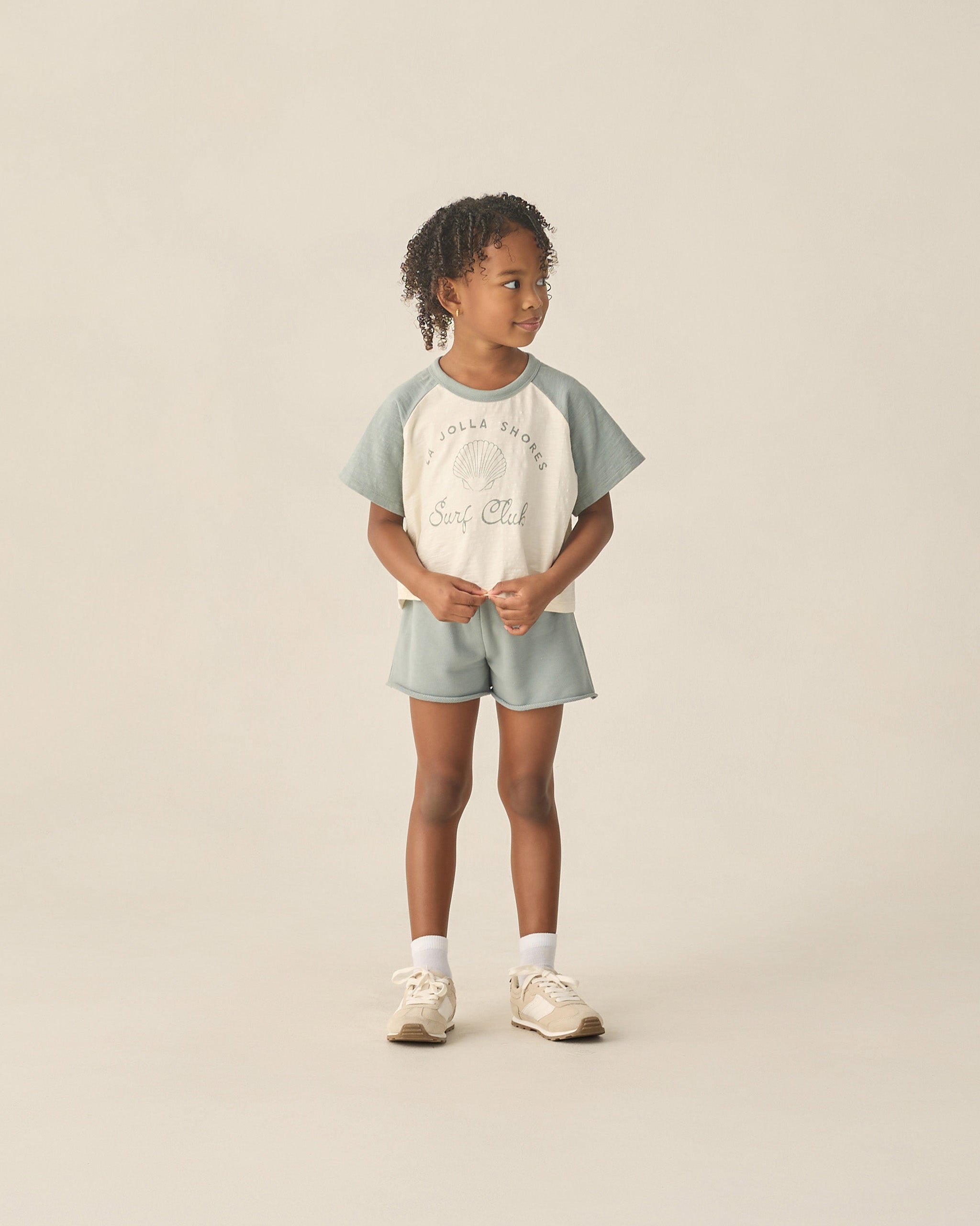 Raglan Crop Tee Surf Club – Rylee + Cru