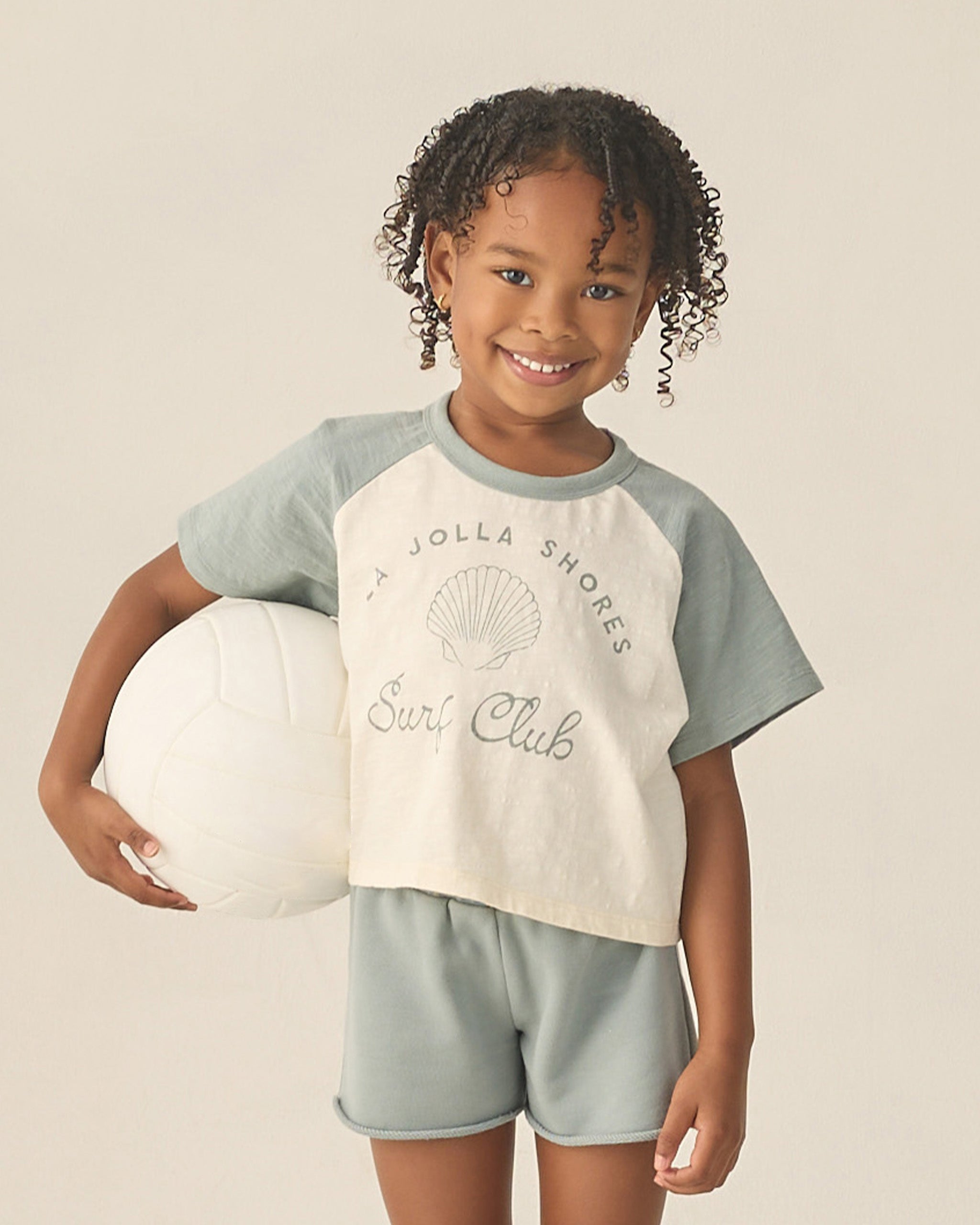 Raglan Crop Tee Surf Club – Rylee + Cru