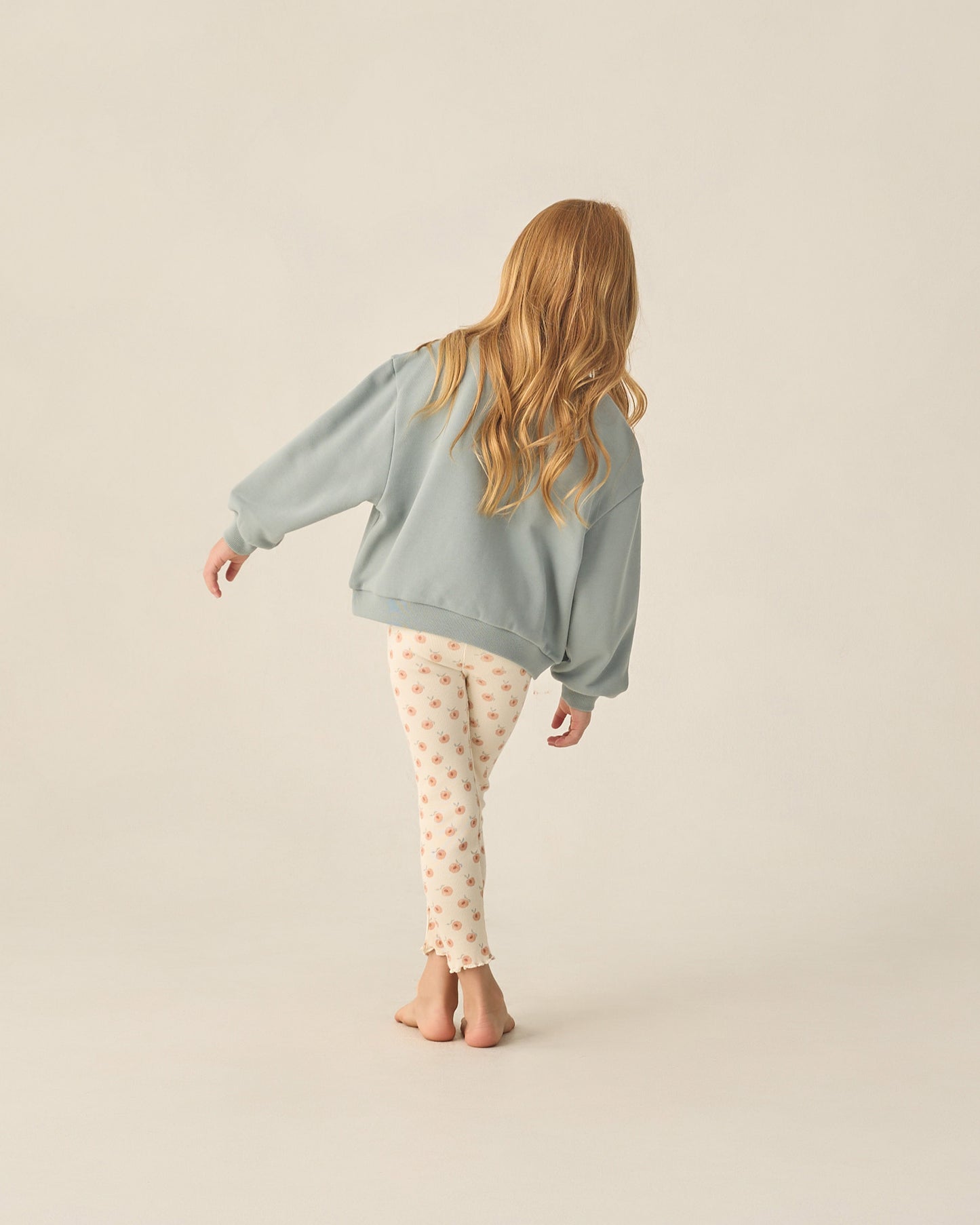 Ribbed Legging Set Natural, Melon - Rylee + Cru | Kids Clothes | Trendy Baby Clothes | Modern Infant Outfits |