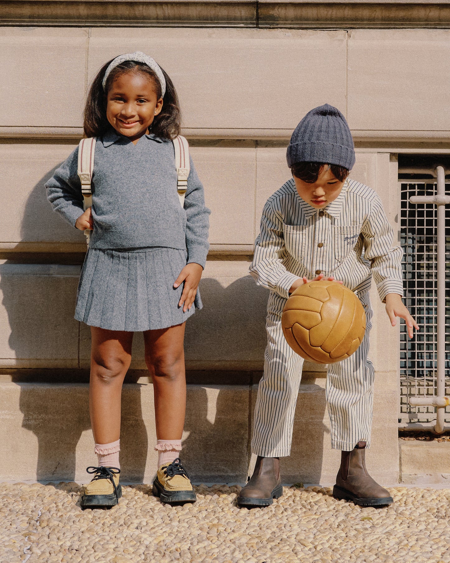 Knit Pleated Skirt || Heathered Grey - Rylee + Cru | Kids Clothes | Trendy Baby Clothes | Modern Infant Outfits |