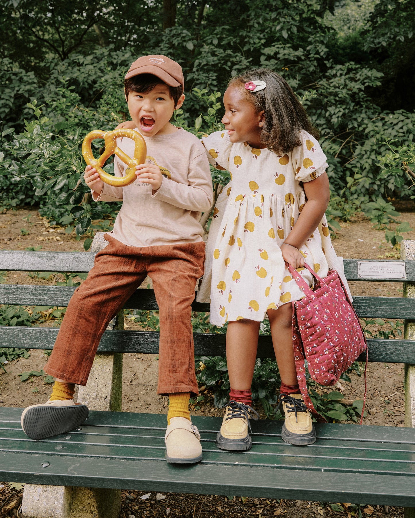 Raw Edge Long Sleeve Tee || Taxi - Rylee + Cru | Kids Clothes | Trendy Baby Clothes | Modern Infant Outfits |