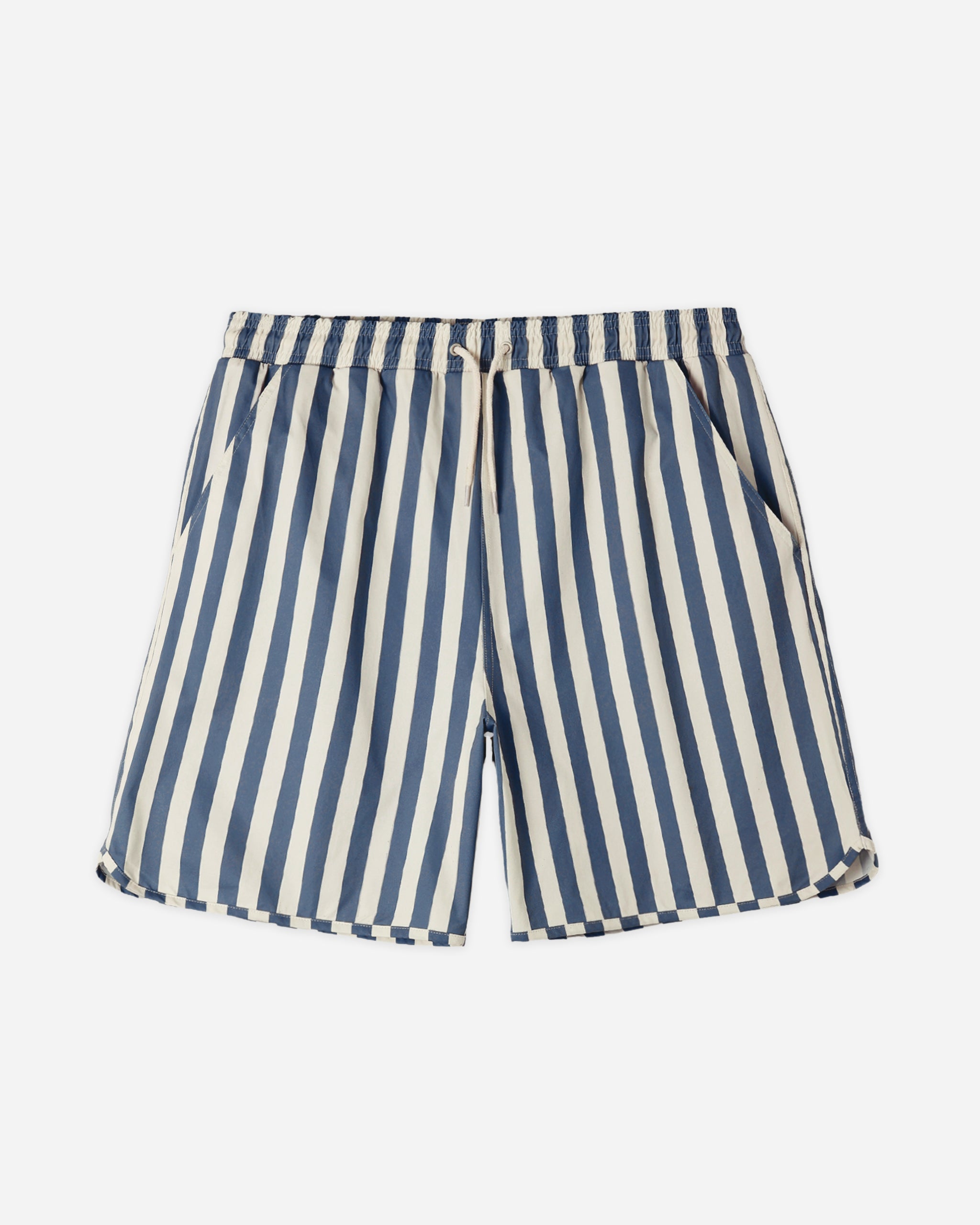 Men's Boardshort Navy Stripe - Rylee + Cru | Kids Clothes | Trendy Baby Clothes | Modern Infant Outfits |