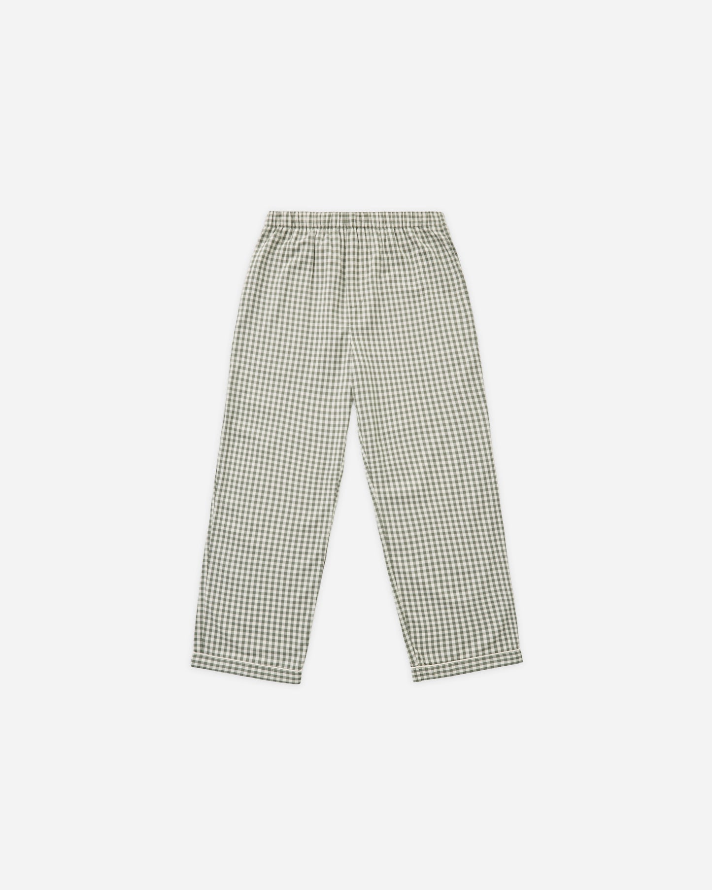 Men's Pajama Pant | Evergreen Gingham - Rylee + Cru | Kids Clothes | Trendy Baby Clothes | Modern Infant Outfits |