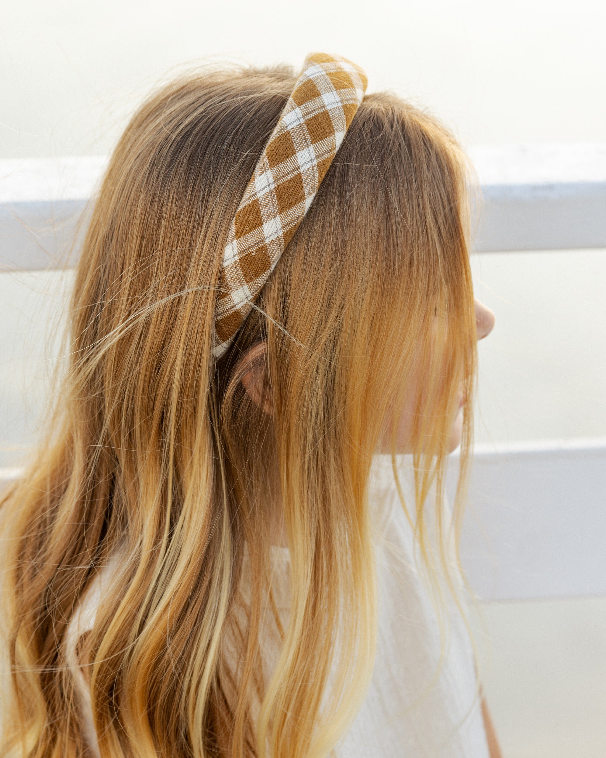 Padded Headband || Saddle Plaid - Rylee + Cru | Kids Clothes | Trendy Baby Clothes | Modern Infant Outfits |