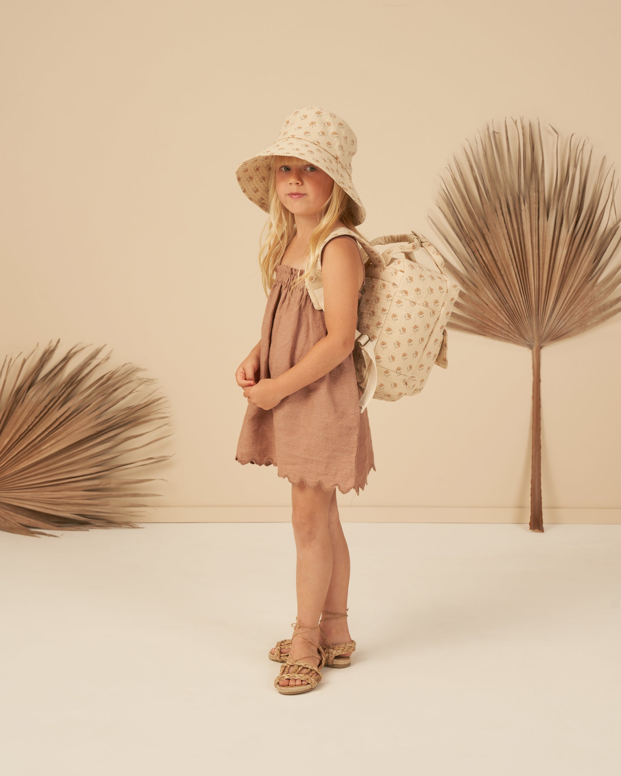 Mini Backpack || Vintage Fleur - Rylee + Cru | Kids Clothes | Trendy Baby Clothes | Modern Infant Outfits |