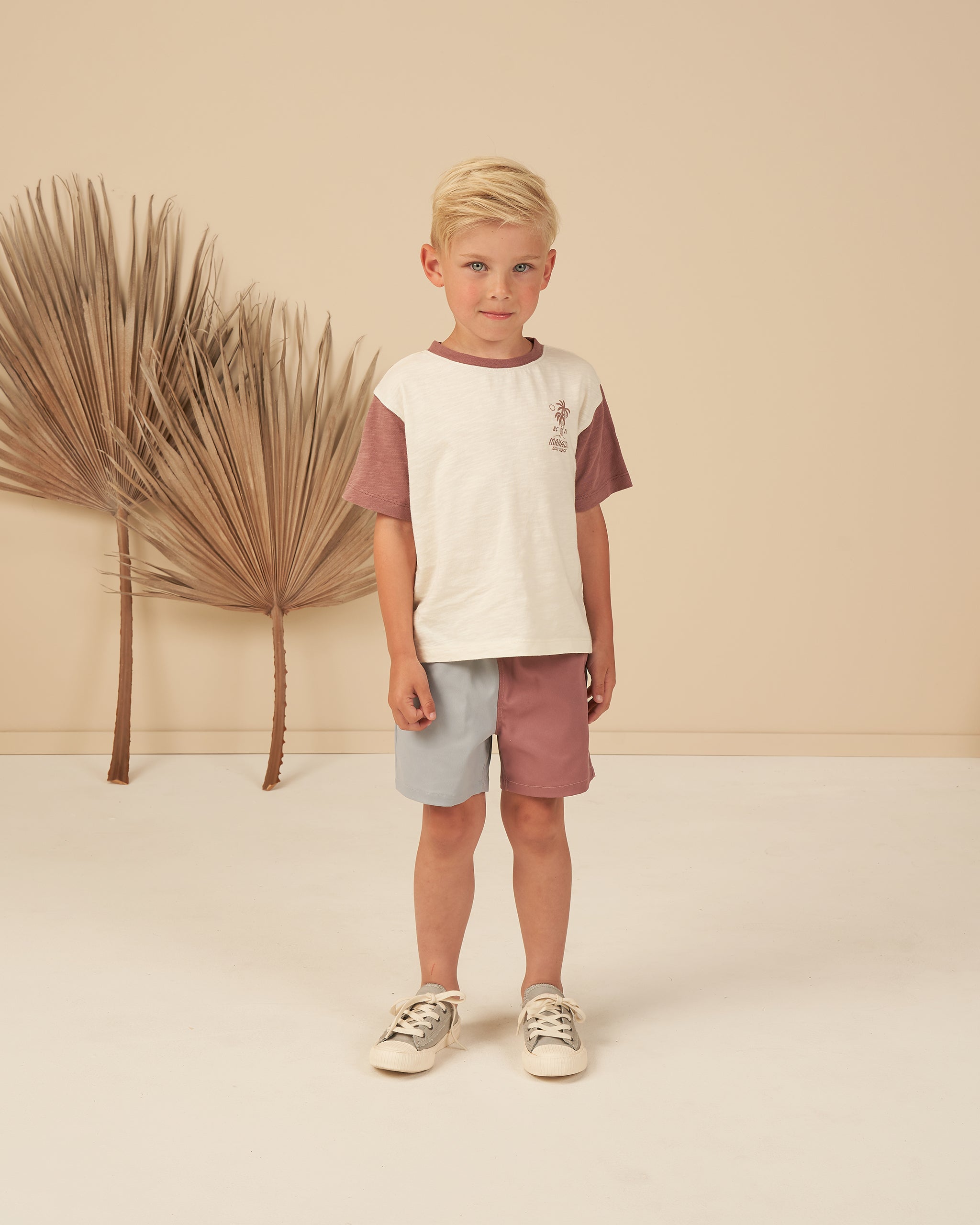 Boardshort || Mulberry - Rylee + Cru | Kids Clothes | Trendy Baby Clothes | Modern Infant Outfits |