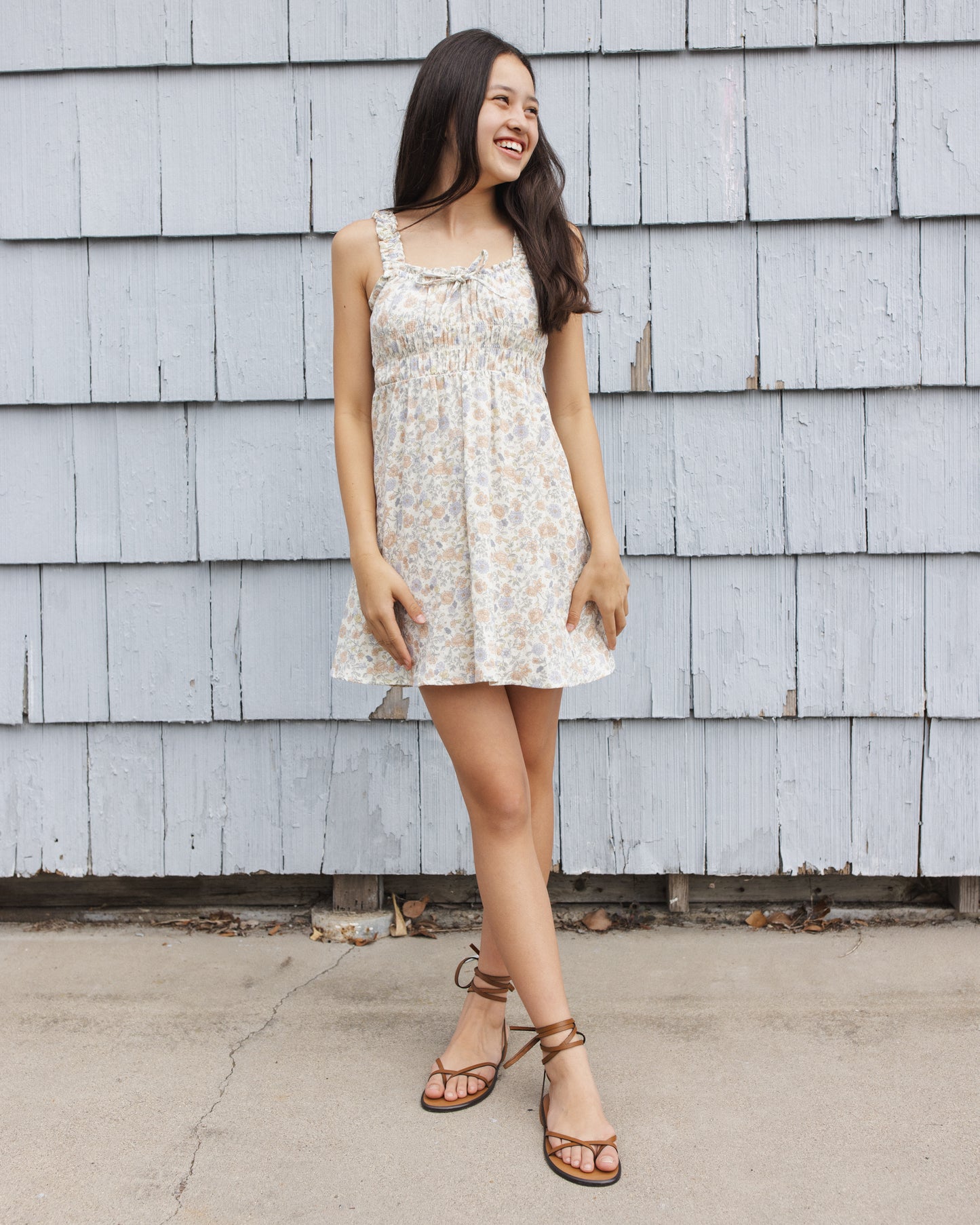 Teen Jane Mini Dress Bloom - Rylee + Cru | Kids Clothes | Trendy Baby Clothes | Modern Infant Outfits |