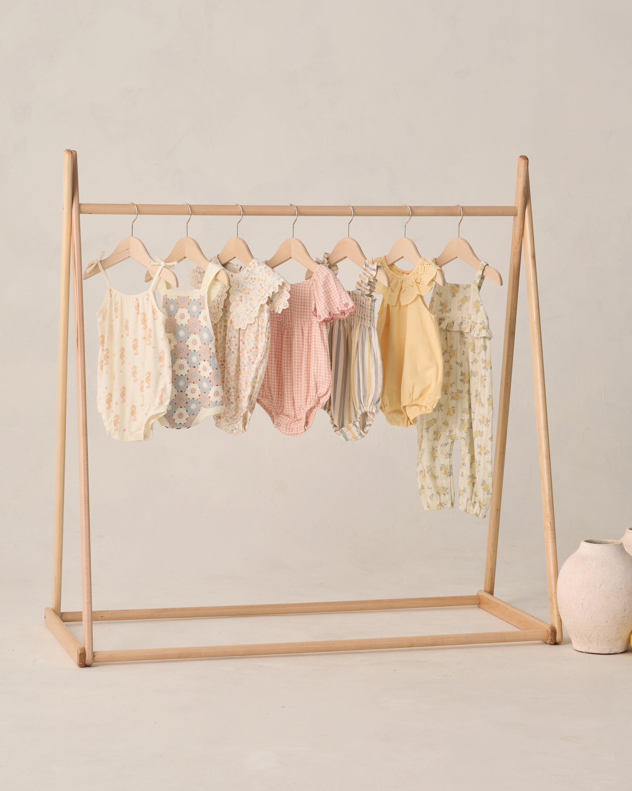 Porter Romper Summer Garden - Rylee + Cru | Kids Clothes | Trendy Baby Clothes | Modern Infant Outfits |