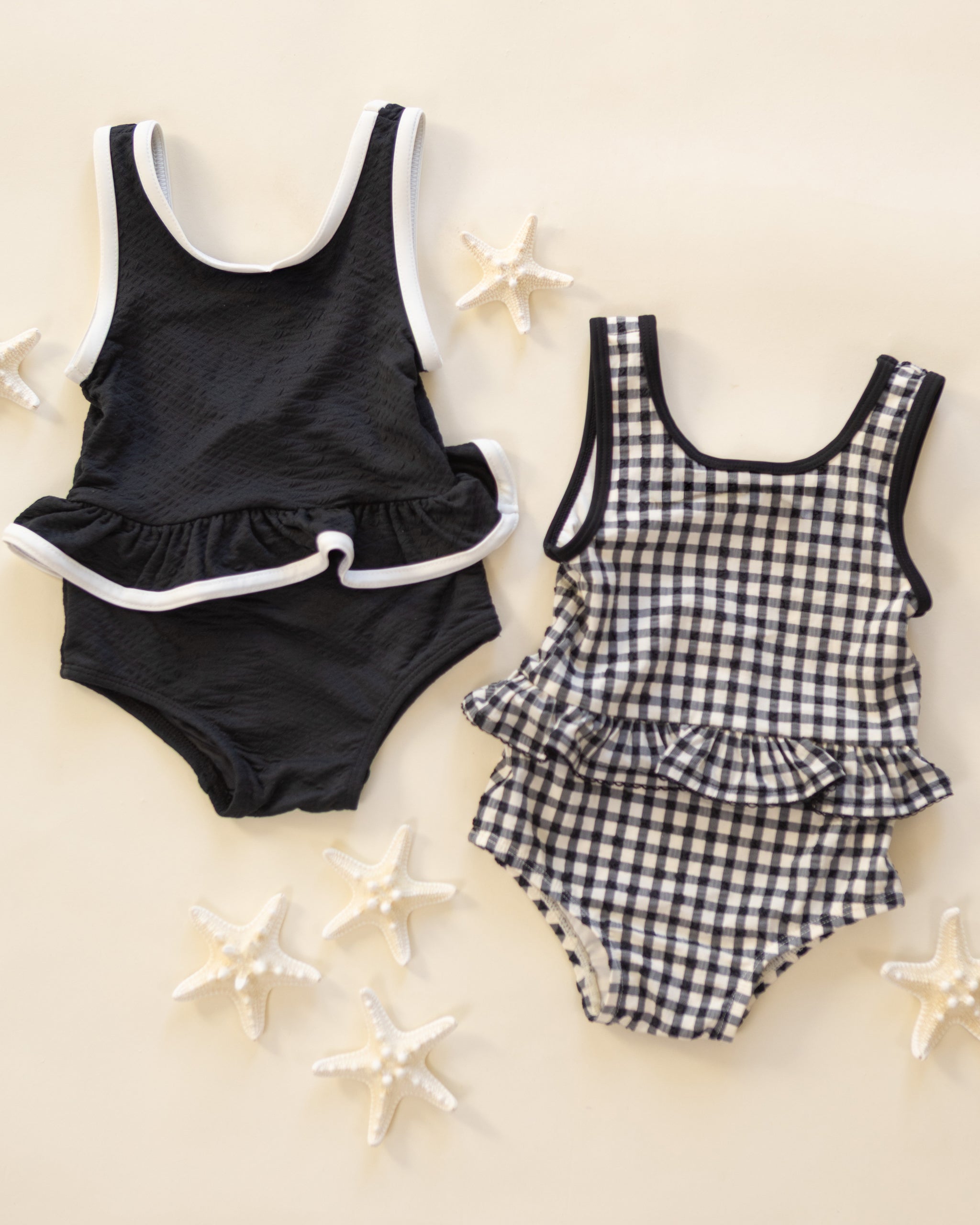 Skirted One-Piece Black - Rylee + Cru | Kids Clothes | Trendy Baby Clothes | Modern Infant Outfits |