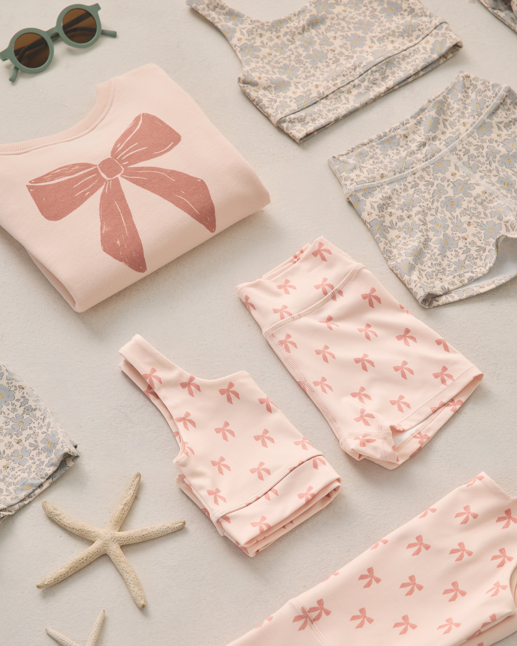 Swift Sports Bra Bows - Rylee + Cru | Kids Clothes | Trendy Baby Clothes | Modern Infant Outfits |