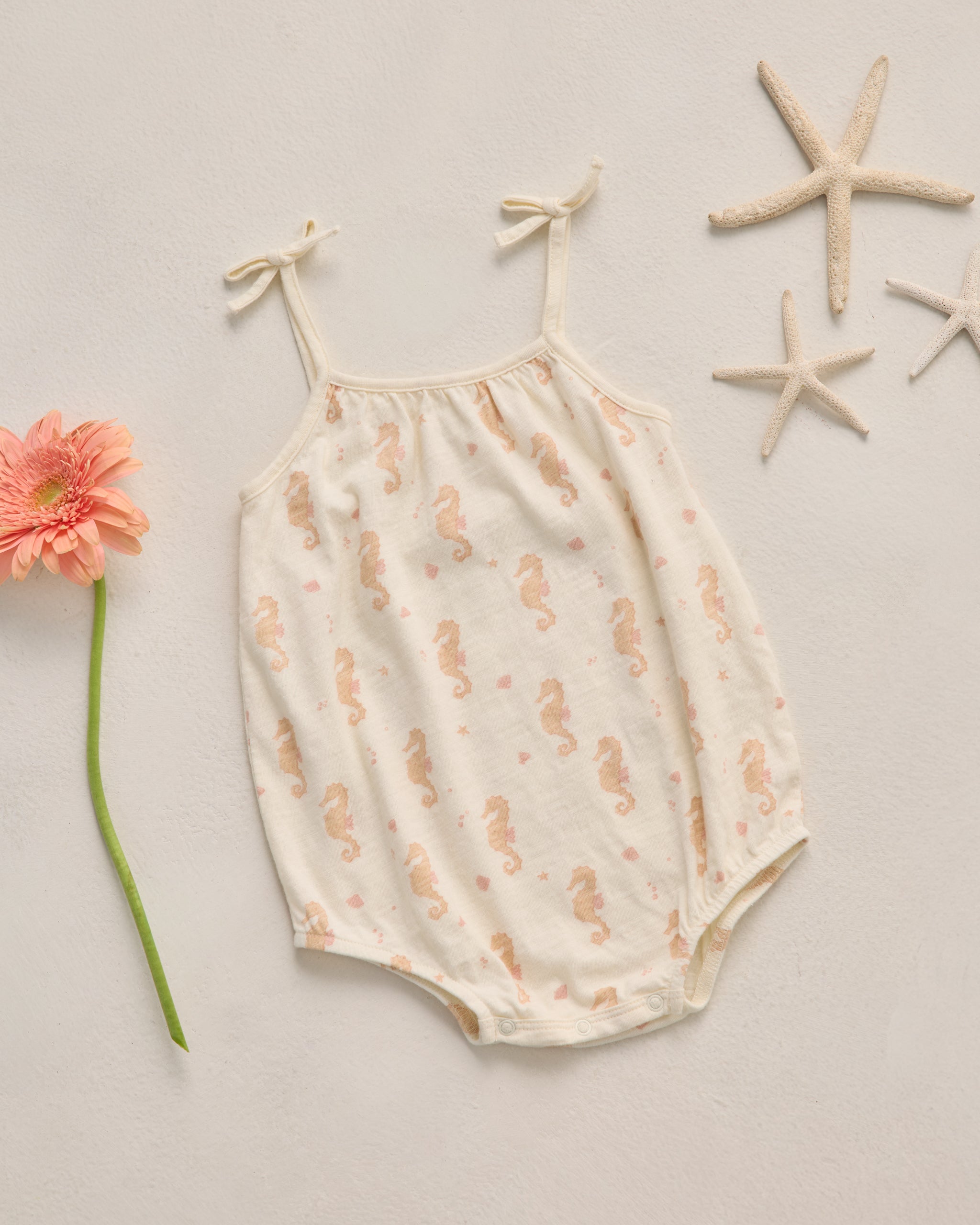 Nala Romper Seahorses – Rylee + Cru
