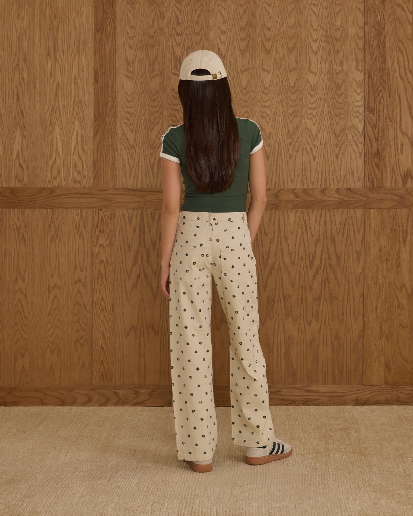 Baggy Wide Leg Denim || Mini Daisy - Rylee + Cru | Kids Clothes | Trendy Baby Clothes | Modern Infant Outfits |