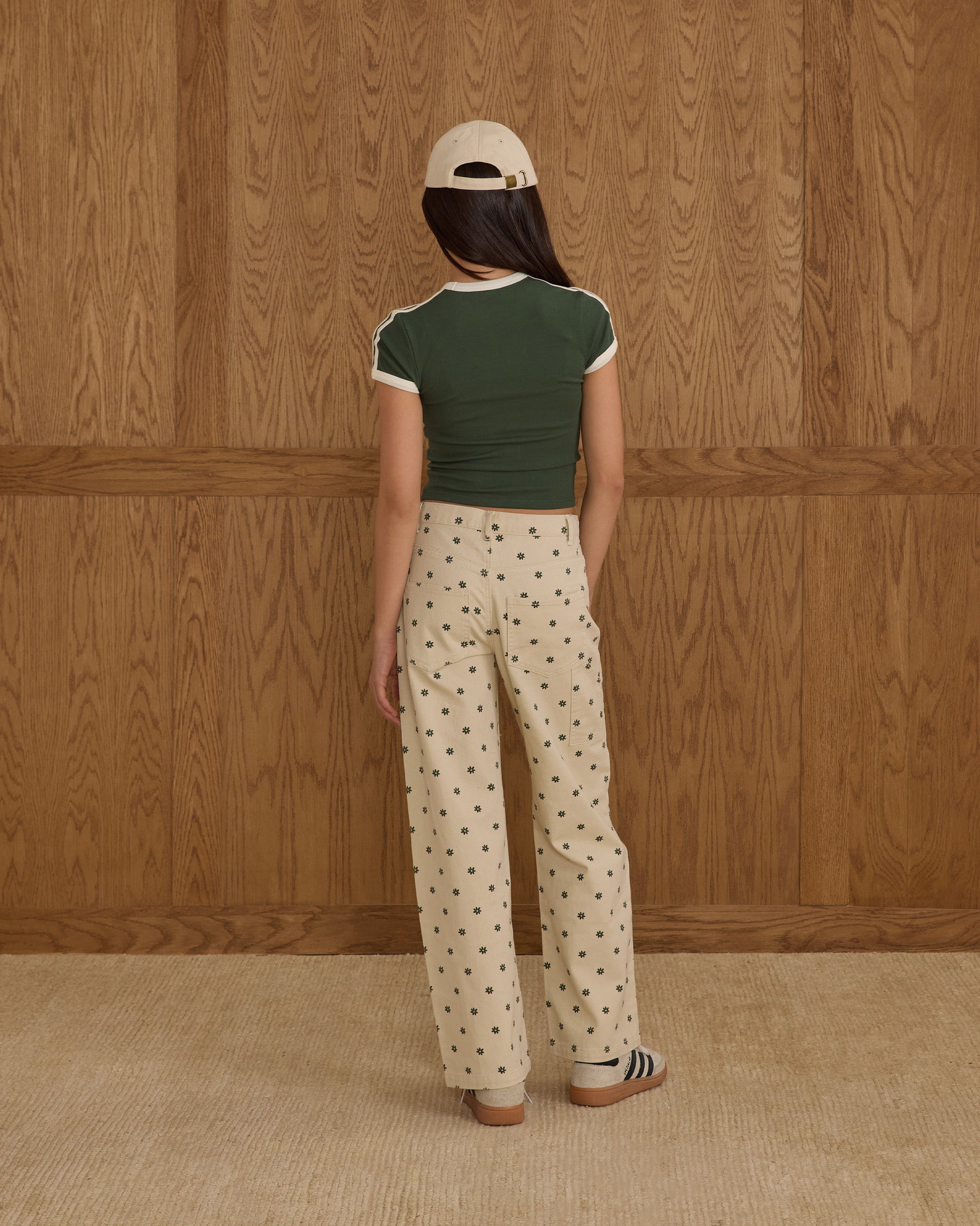 Baggy Wide Leg Denim || Mini Daisy - Rylee + Cru | Kids Clothes | Trendy Baby Clothes | Modern Infant Outfits |