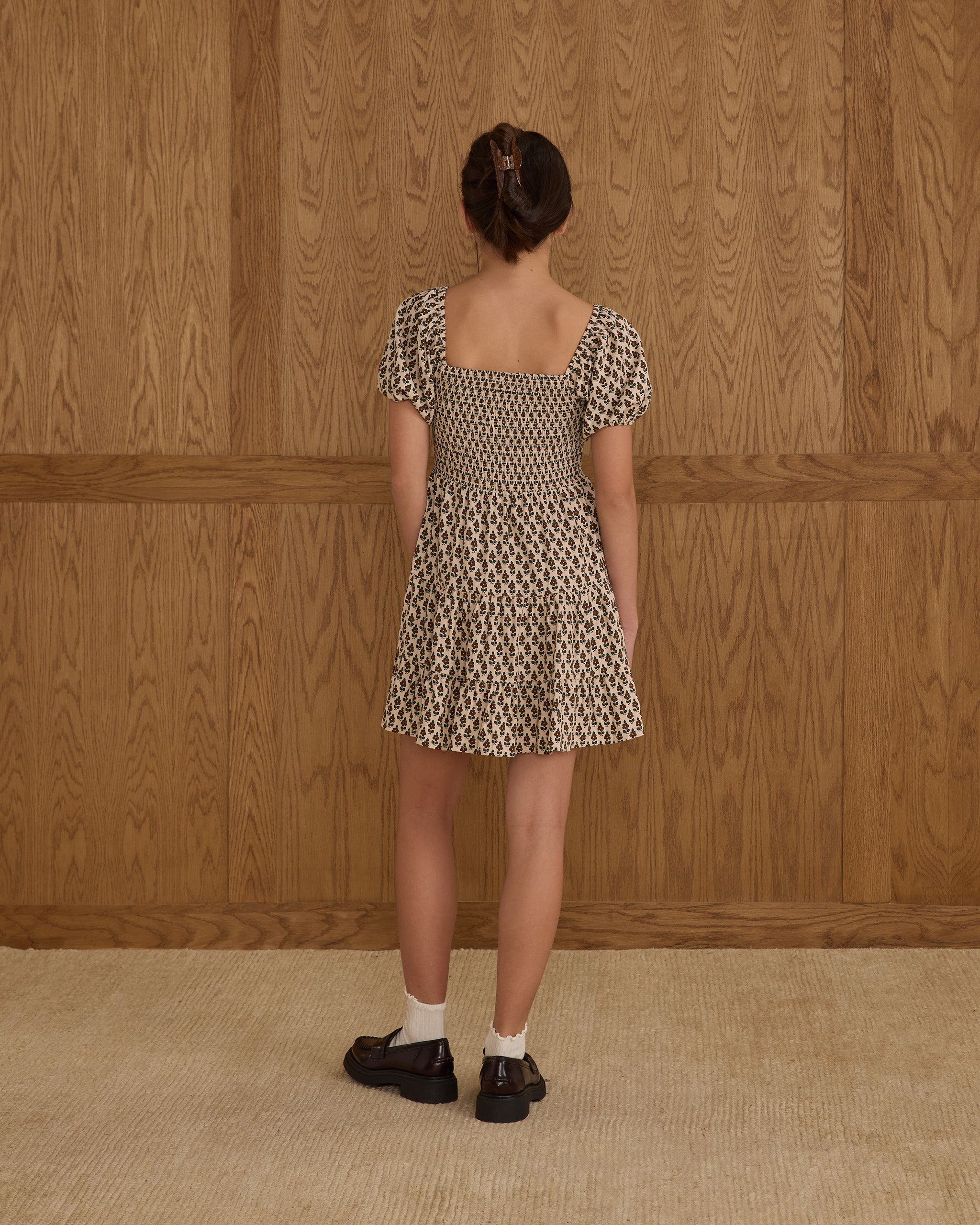 Emily Dress || Harvest Floral - Rylee + Cru | Kids Clothes | Trendy Baby Clothes | Modern Infant Outfits |