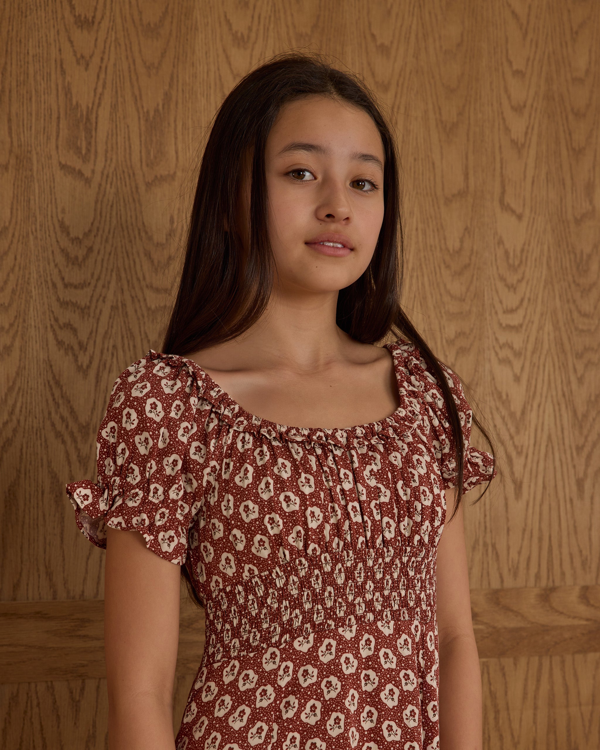 Lana Dress || Ruby Fleur - Rylee + Cru | Kids Clothes | Trendy Baby Clothes | Modern Infant Outfits |