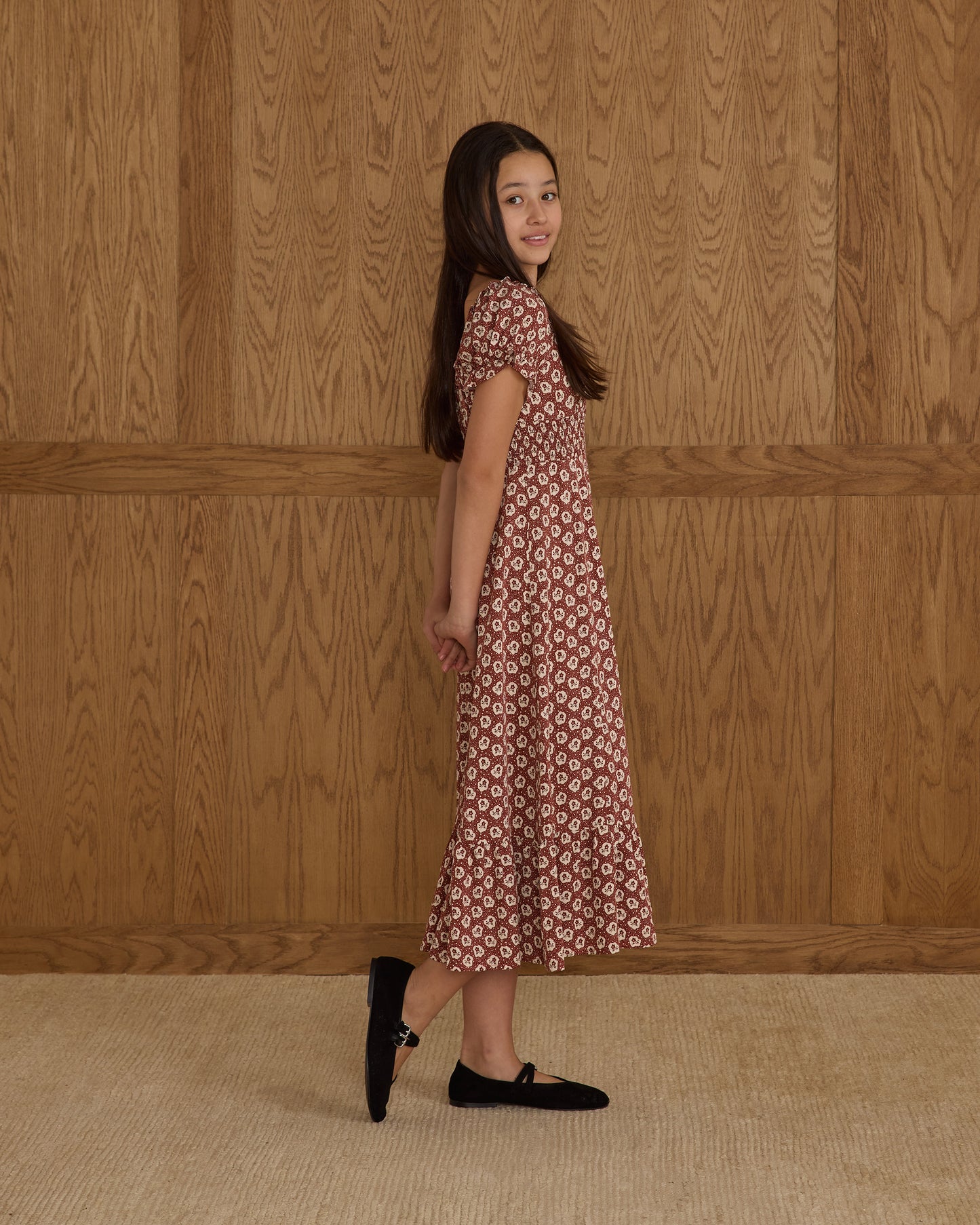 Lana Dress || Ruby Fleur - Rylee + Cru | Kids Clothes | Trendy Baby Clothes | Modern Infant Outfits |