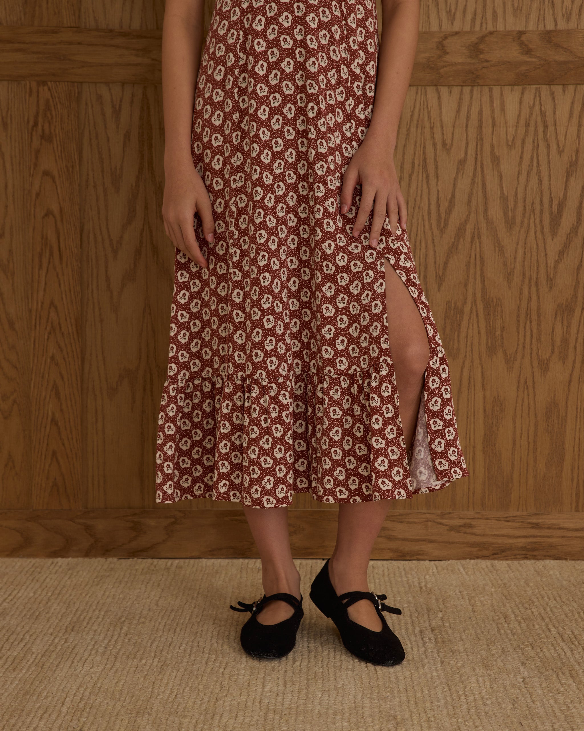 Lana Dress || Ruby Fleur - Rylee + Cru | Kids Clothes | Trendy Baby Clothes | Modern Infant Outfits |