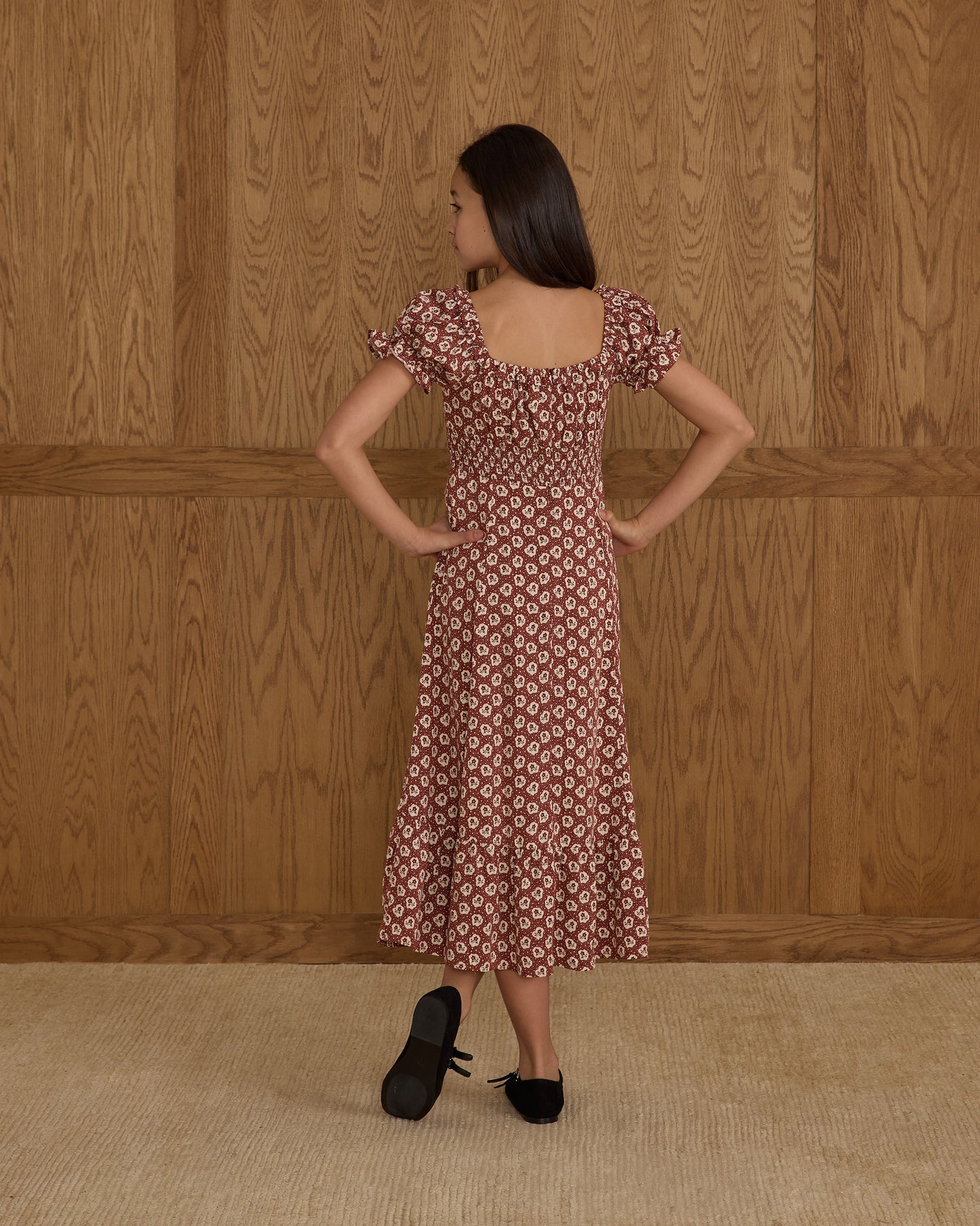 Lana Dress || Ruby Fleur - Rylee + Cru | Kids Clothes | Trendy Baby Clothes | Modern Infant Outfits |