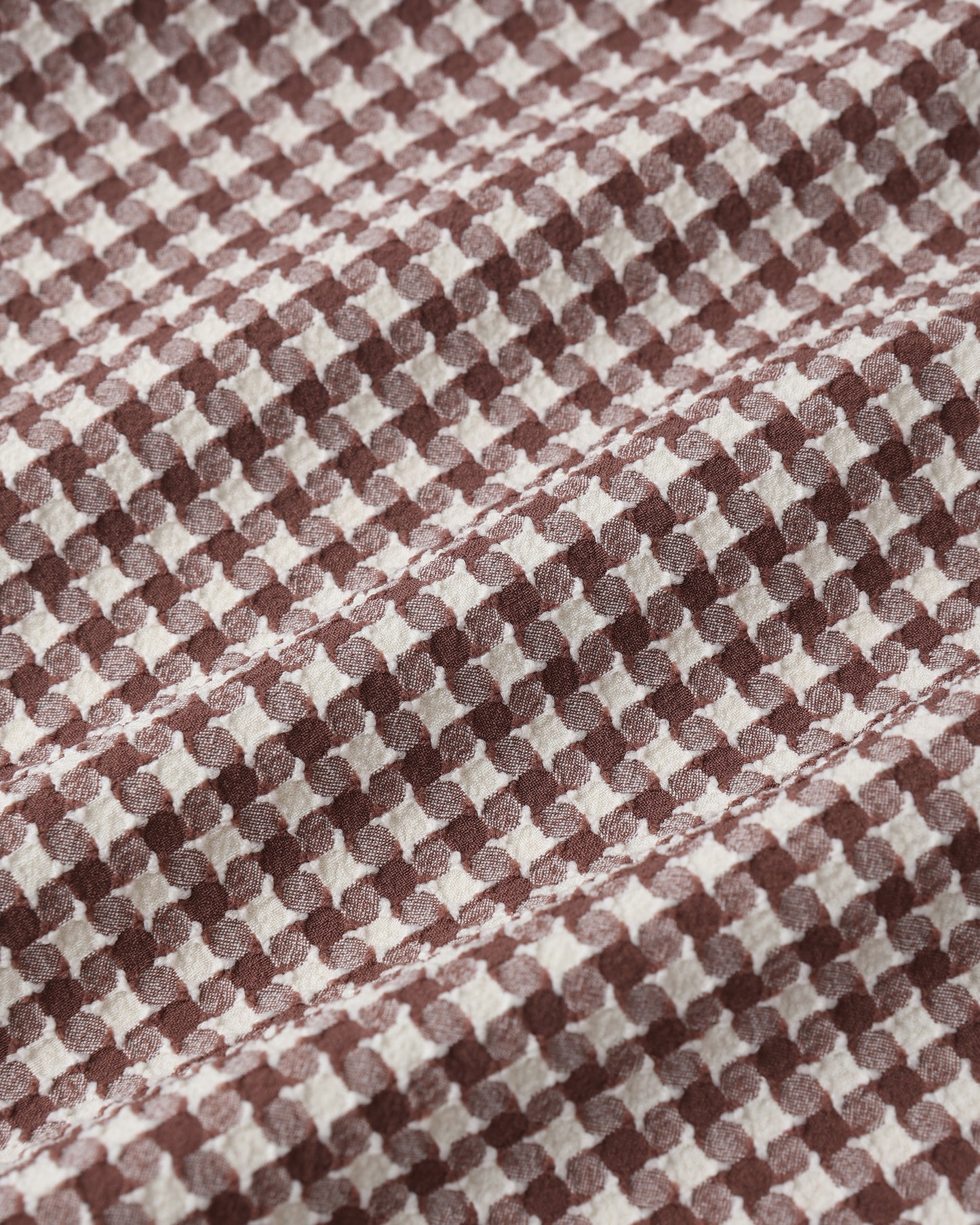 Teen Sky une pièce pied-de-poule chocolat