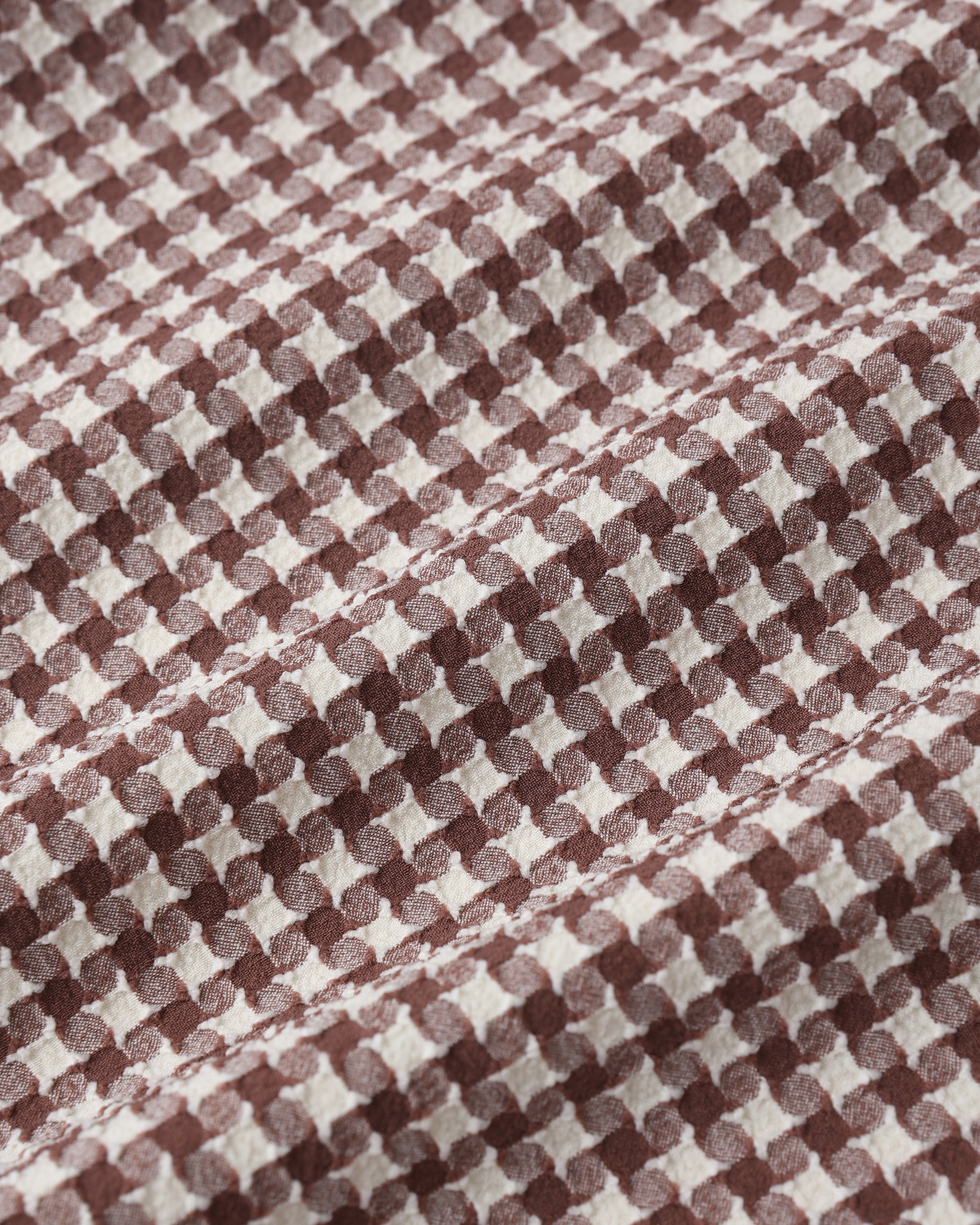 Teen Sky une pièce pied-de-poule chocolat