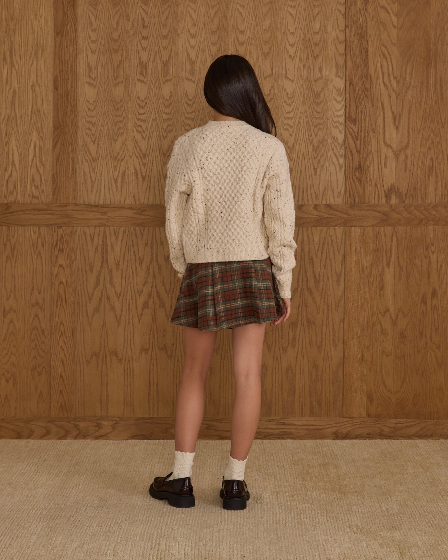 Pleated Skirt || Holiday Plaid - Rylee + Cru | Kids Clothes | Trendy Baby Clothes | Modern Infant Outfits |