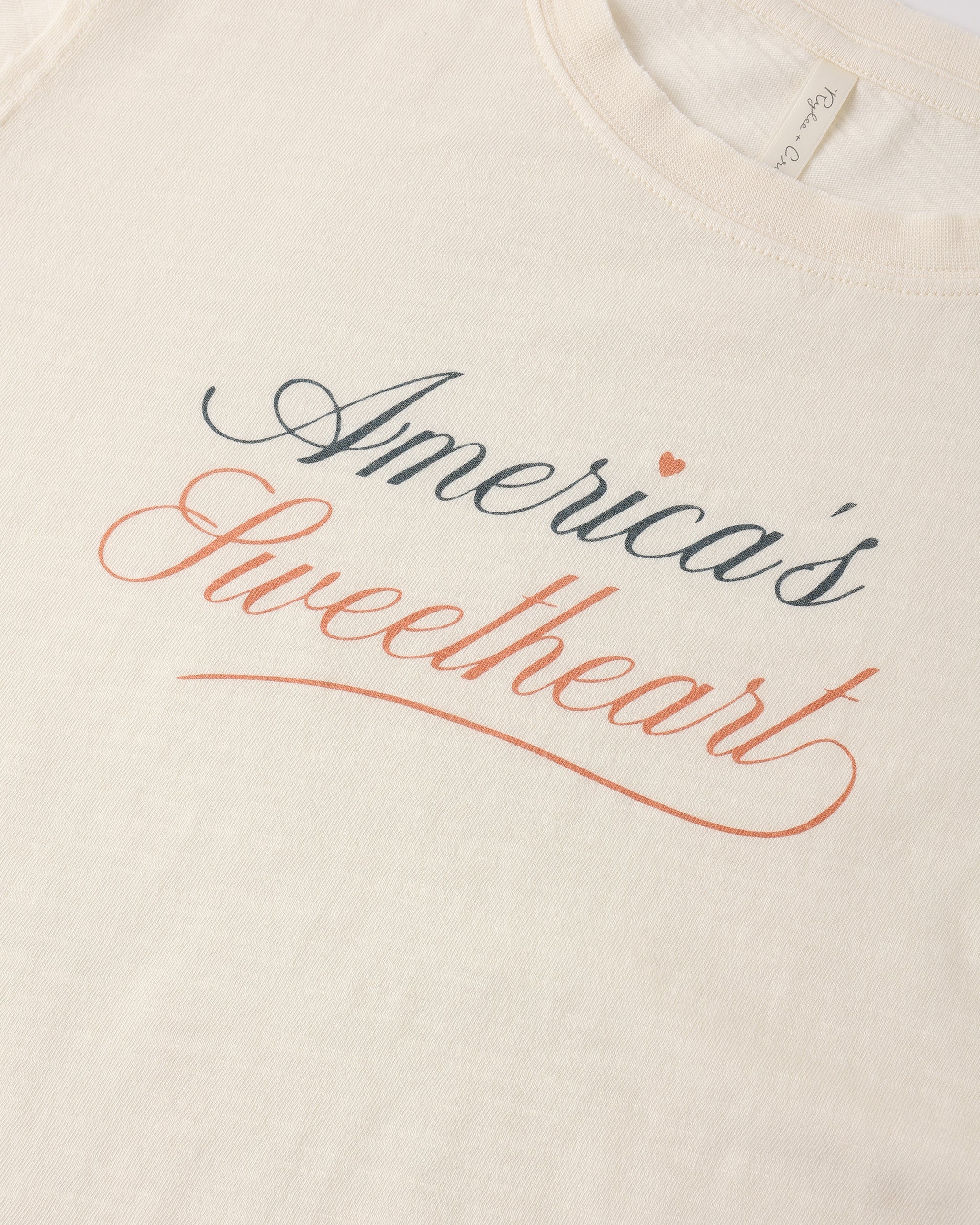 Teen Vintage Tee Americas Sweetheart - Rylee + Cru | Kids Clothes | Trendy Baby Clothes | Modern Infant Outfits |