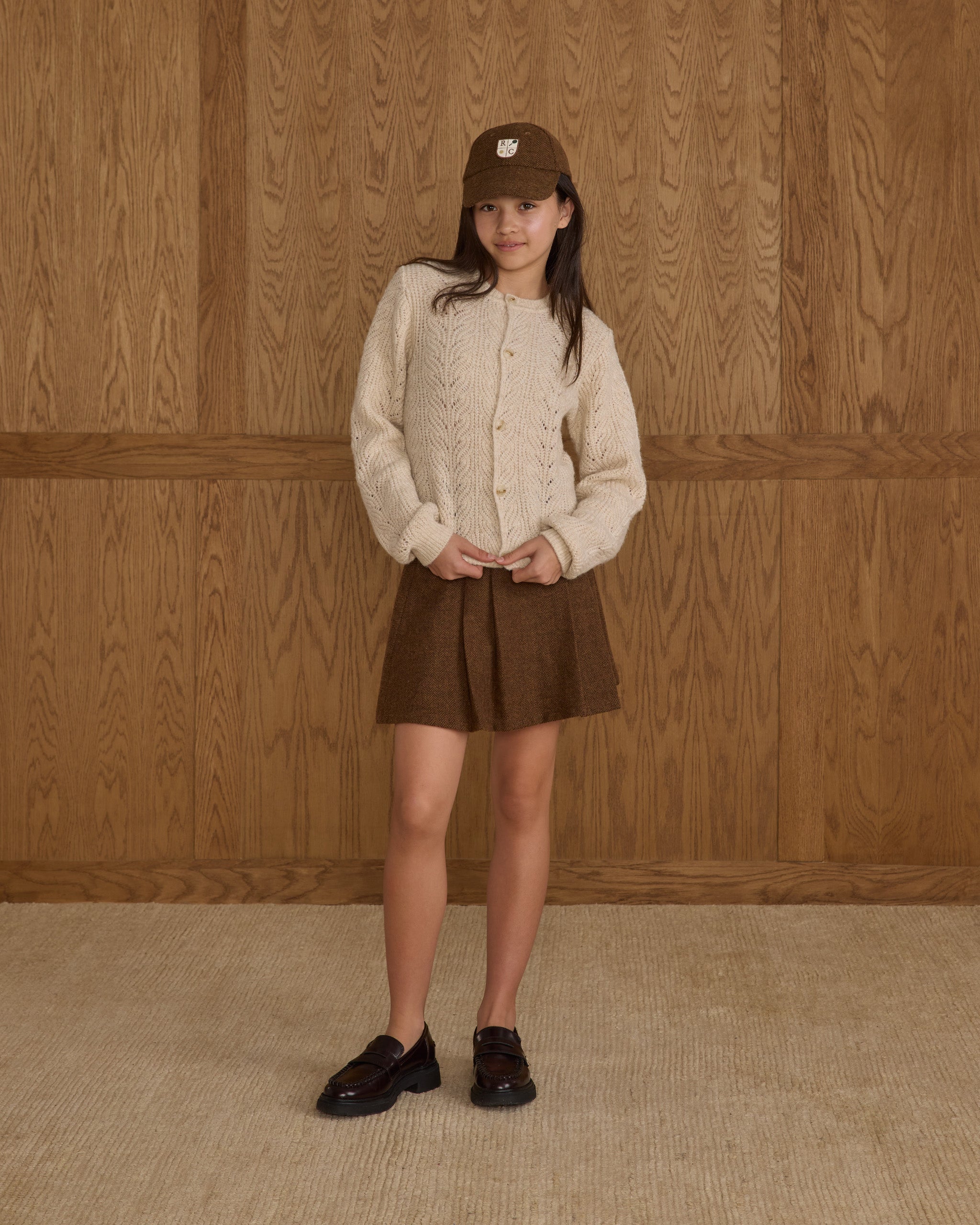 Cheyenne Cardigan || Heathered Oatmeal - Rylee + Cru | Kids Clothes | Trendy Baby Clothes | Modern Infant Outfits |