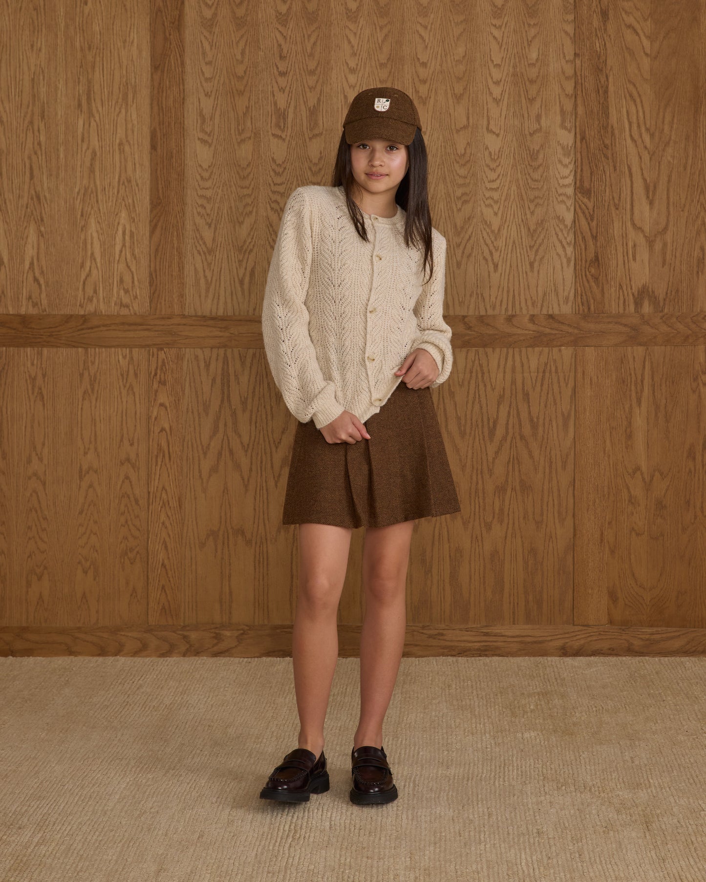 Cheyenne Cardigan || Heathered Oatmeal - Rylee + Cru | Kids Clothes | Trendy Baby Clothes | Modern Infant Outfits |