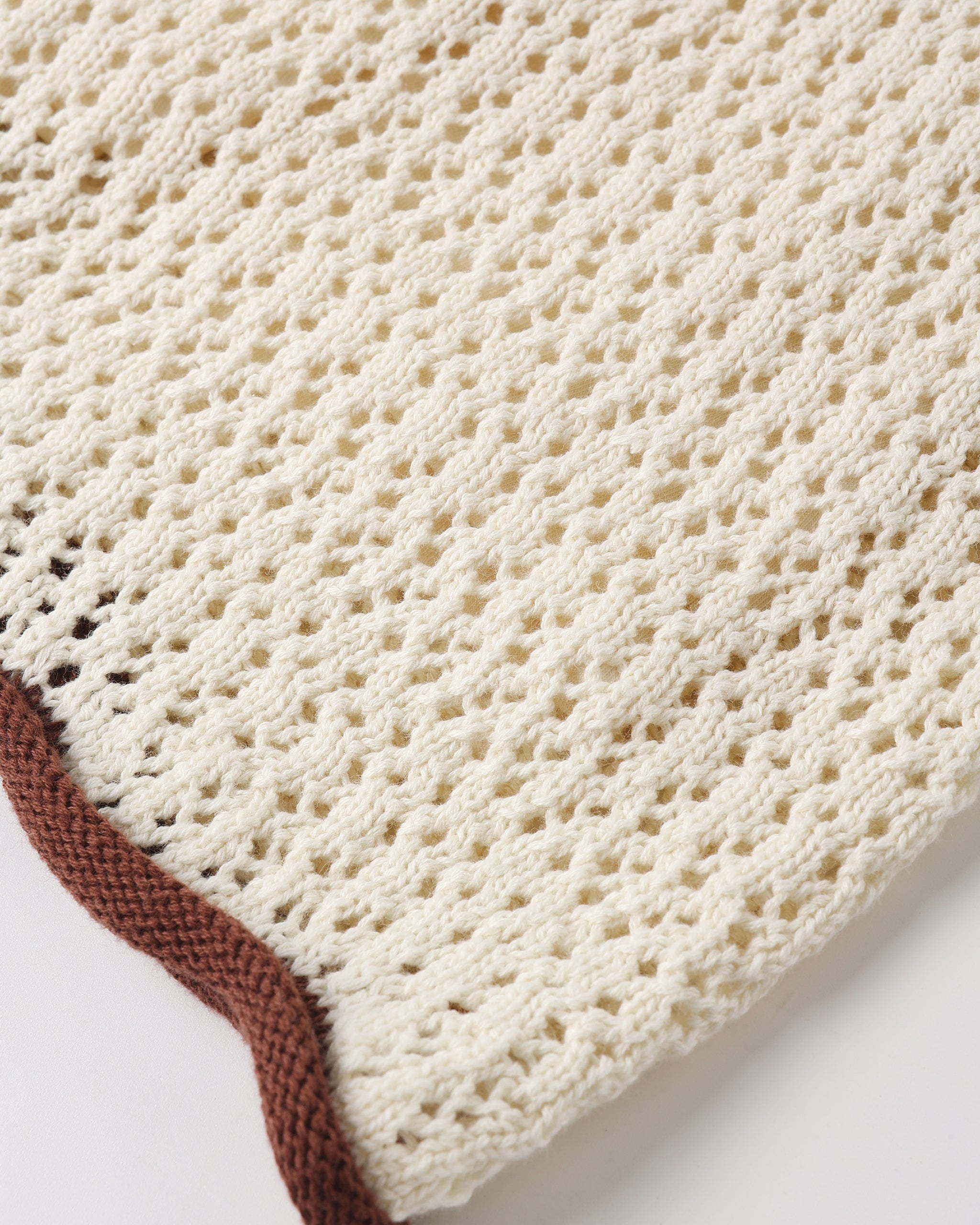 Teen Crochet Tank Mini Dress Natural