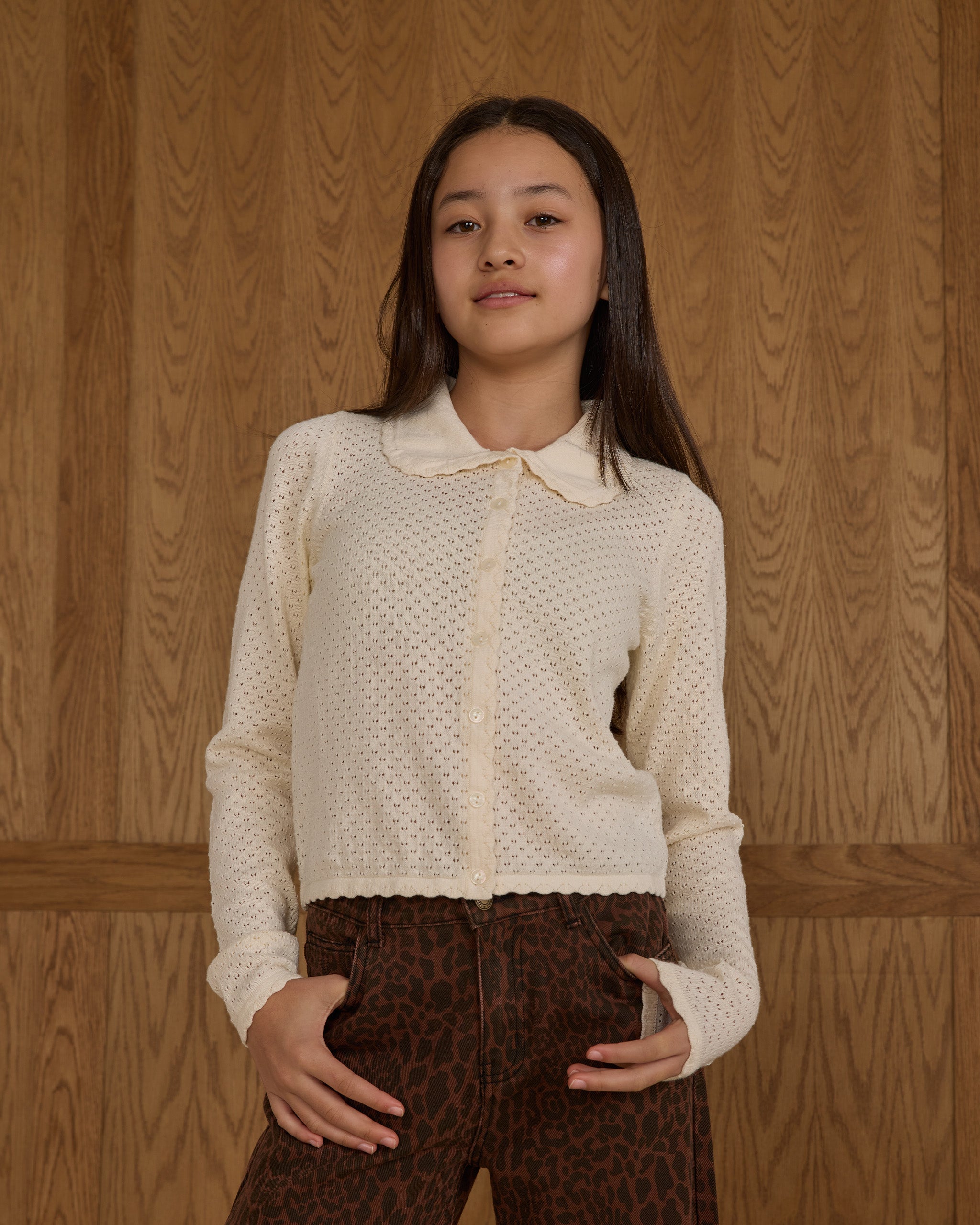 Rio Cardigan || Ivory - Rylee + Cru | Kids Clothes | Trendy Baby Clothes | Modern Infant Outfits |