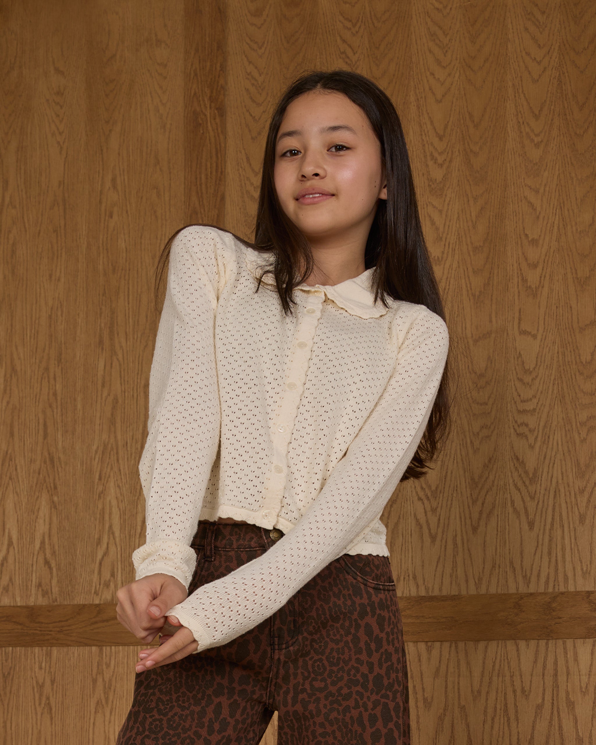 Rio Cardigan || Ivory - Rylee + Cru | Kids Clothes | Trendy Baby Clothes | Modern Infant Outfits |