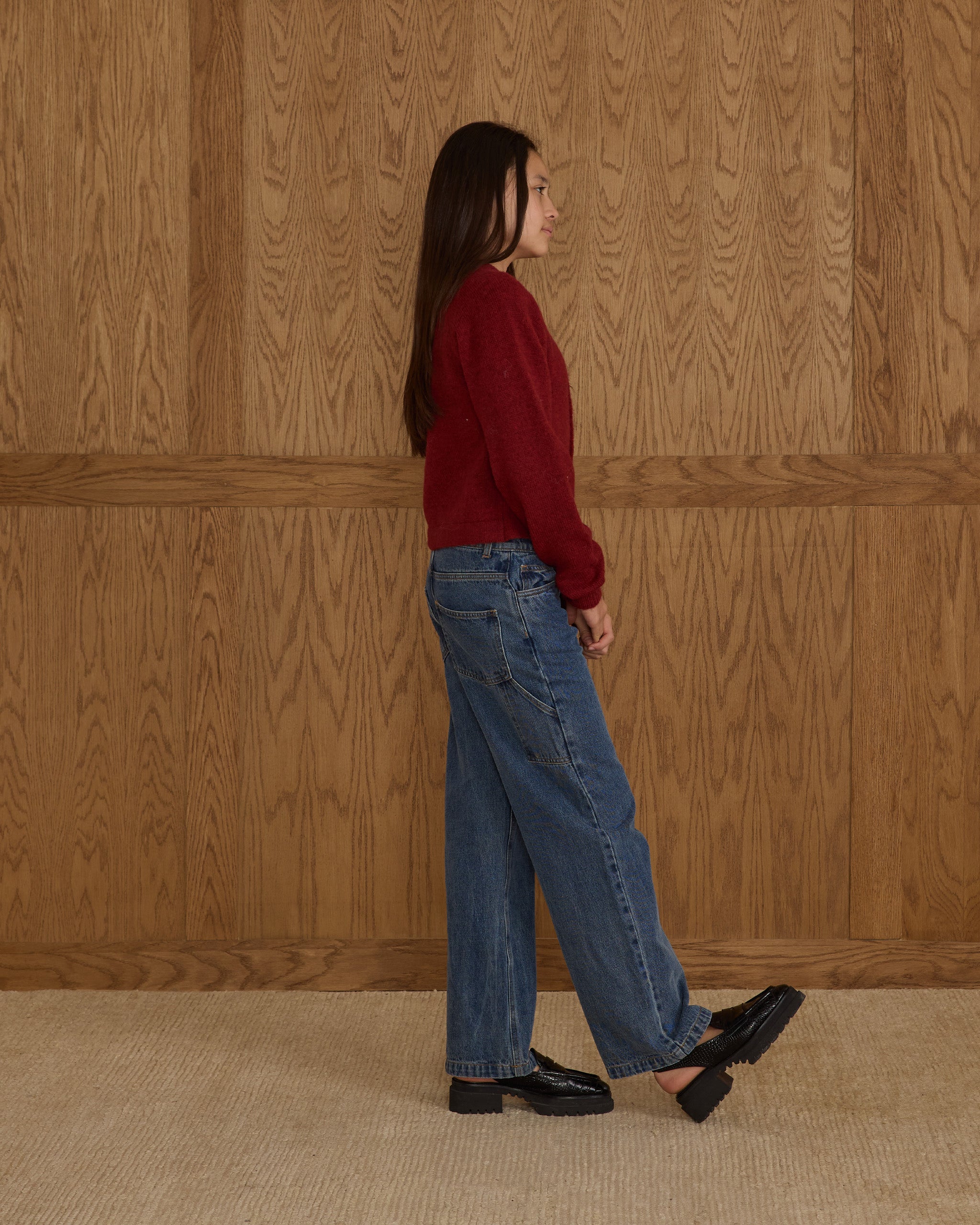 Fuzzy Cardigan || Ruby - Rylee + Cru | Kids Clothes | Trendy Baby Clothes | Modern Infant Outfits |