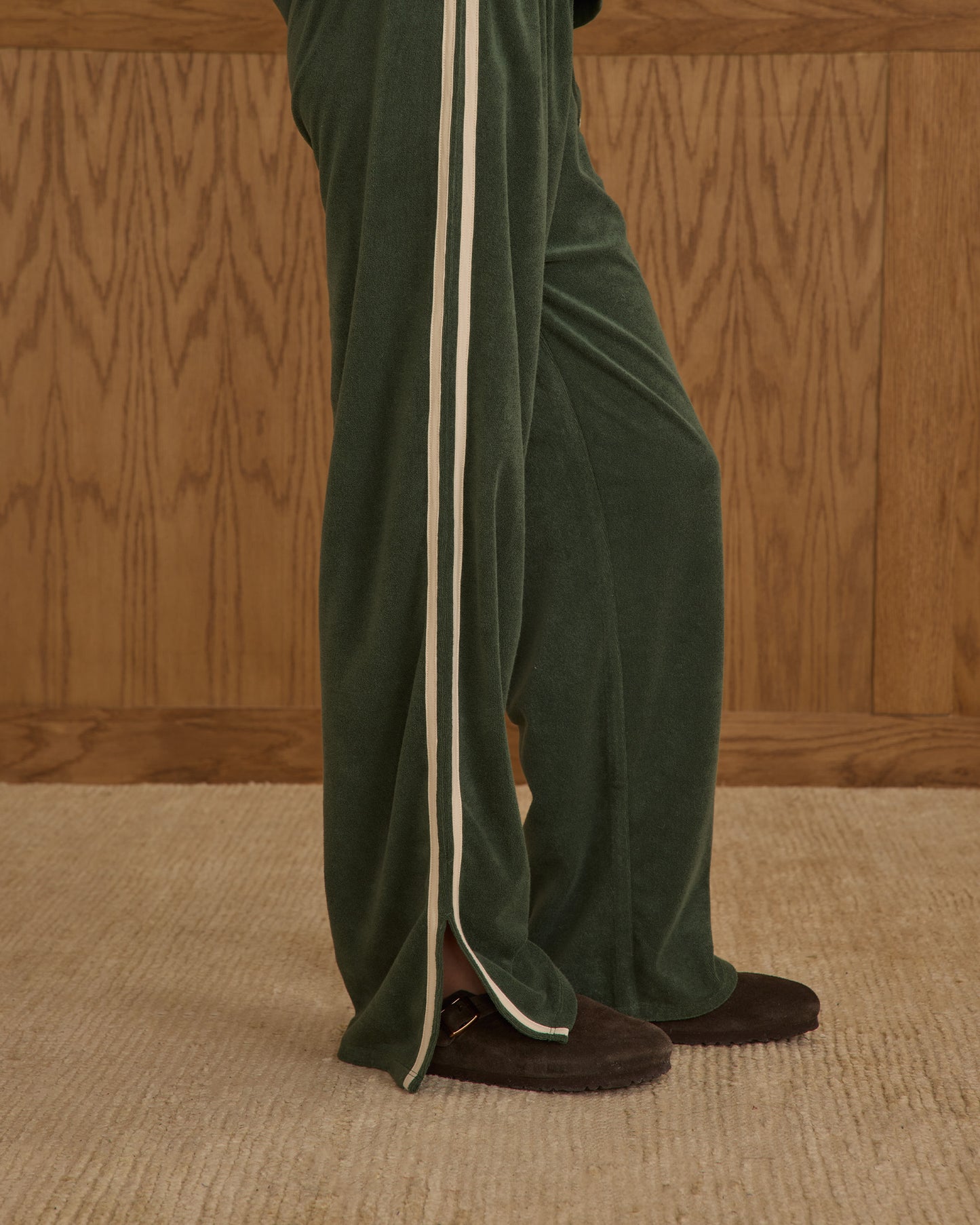 Track Pant || Green - Rylee + Cru | Kids Clothes | Trendy Baby Clothes | Modern Infant Outfits |