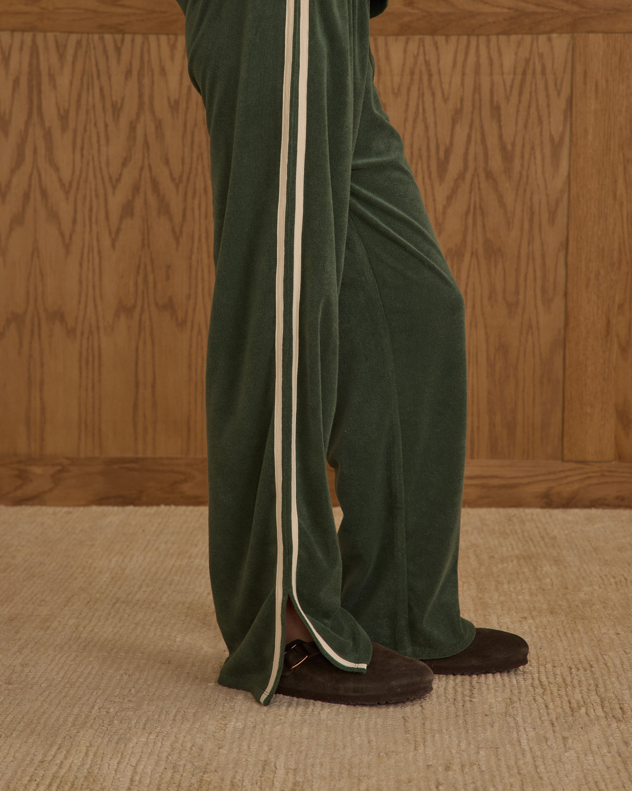 Track Pant || Green - Rylee + Cru | Kids Clothes | Trendy Baby Clothes | Modern Infant Outfits |