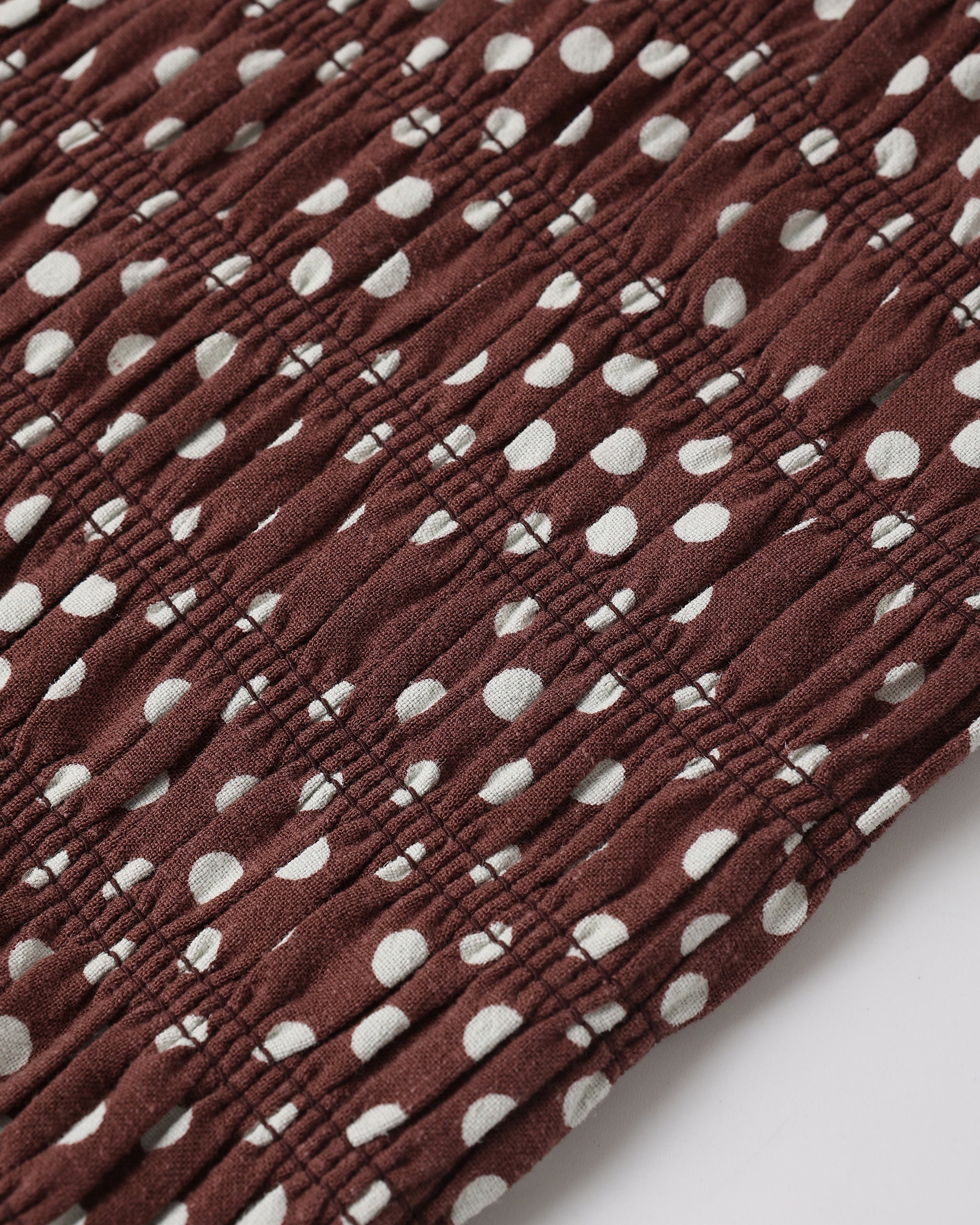 Teen Daria Mini Dress Chocolate Polka Dot