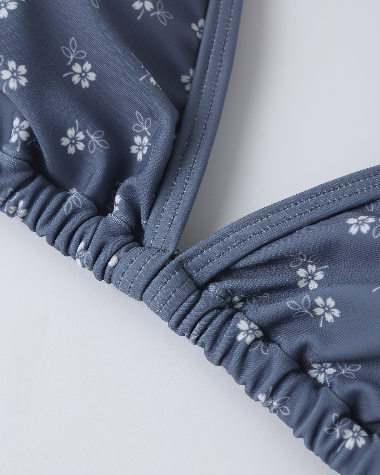 Teen Triangle Bikini Set Ditsy