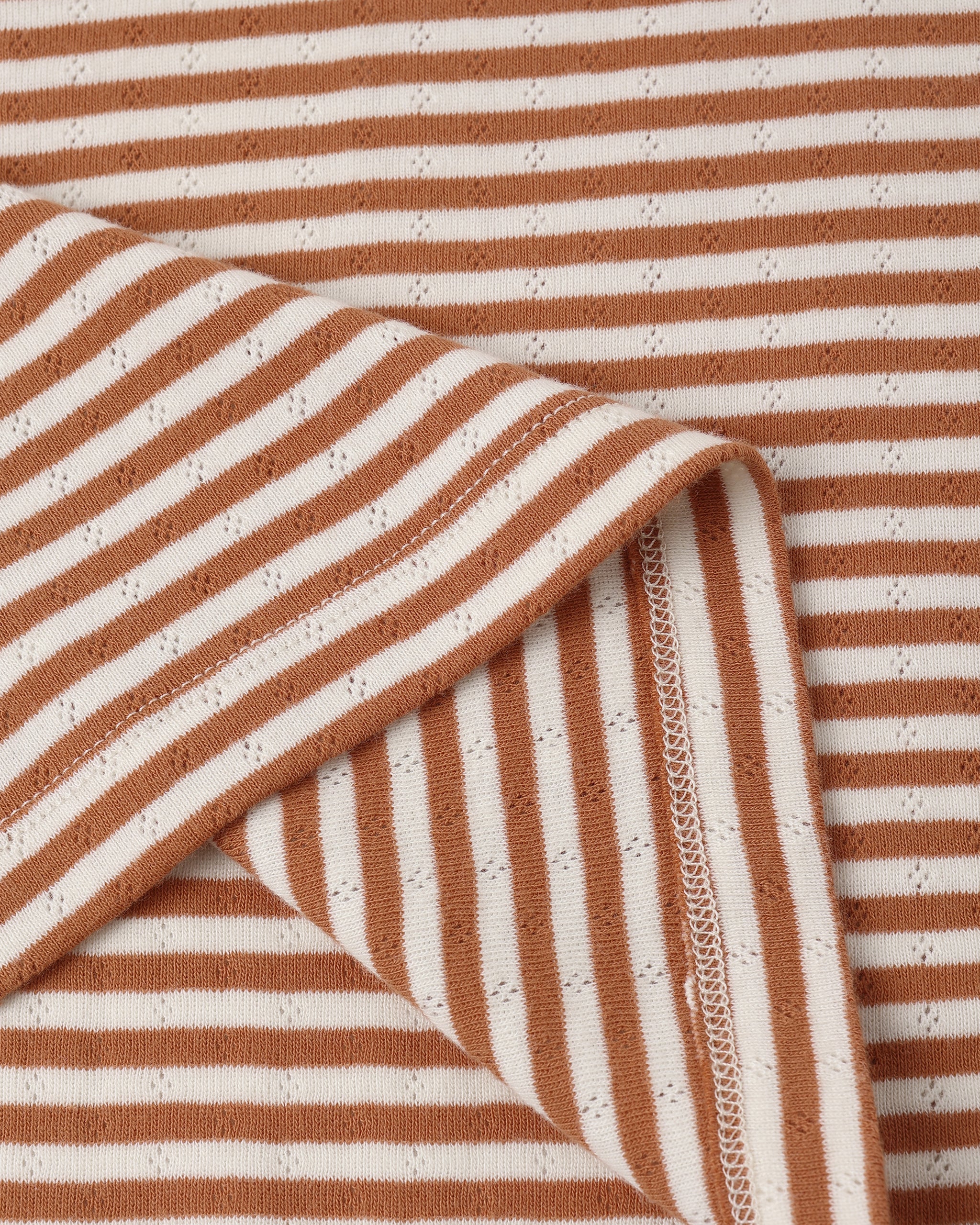 Teen Pointelle Tee Poppy Stripe - Rylee + Cru | Kids Clothes | Trendy Baby Clothes | Modern Infant Outfits |